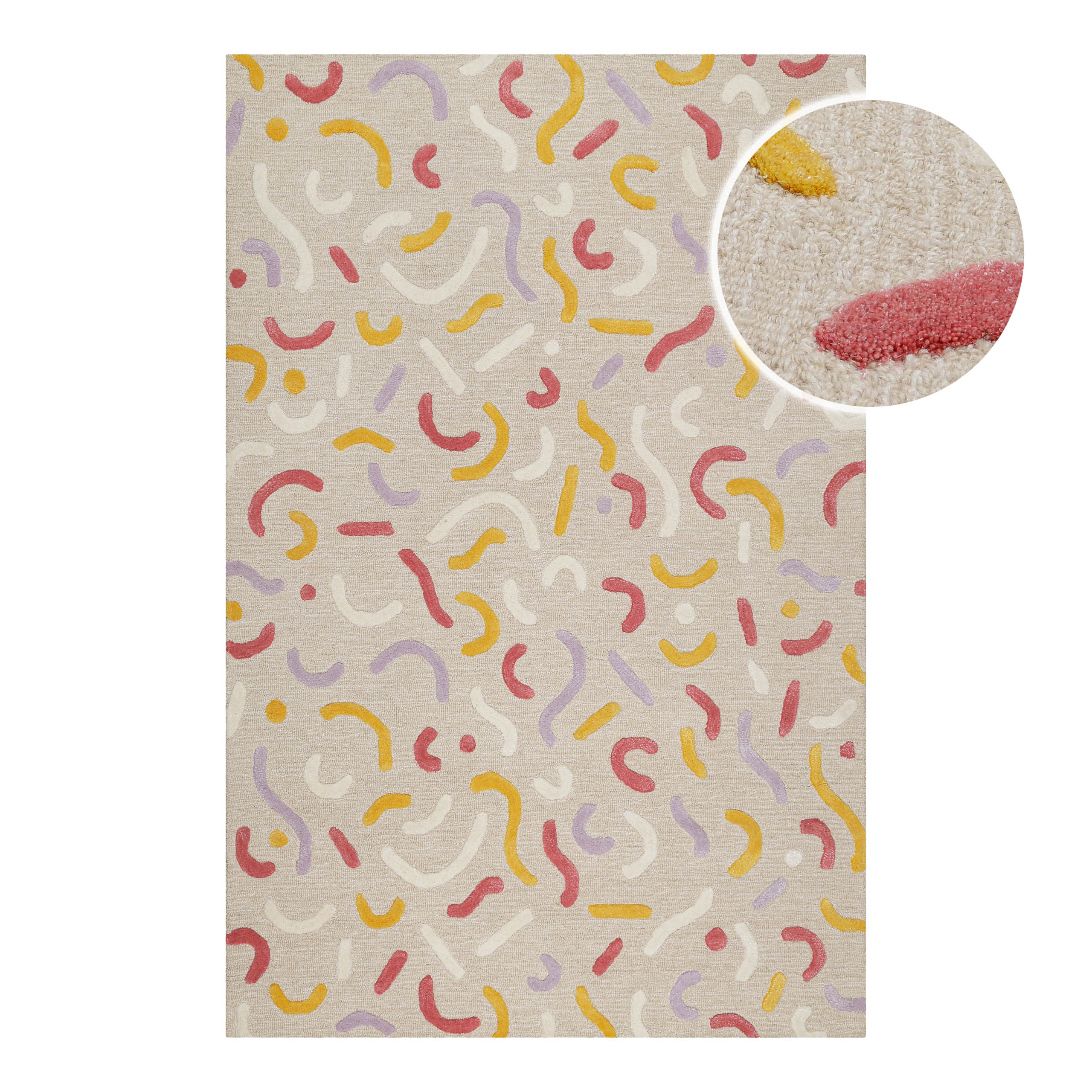 smart-kids-confetti-2-0-kinderteppich-beige-multi-schurwolle image 1