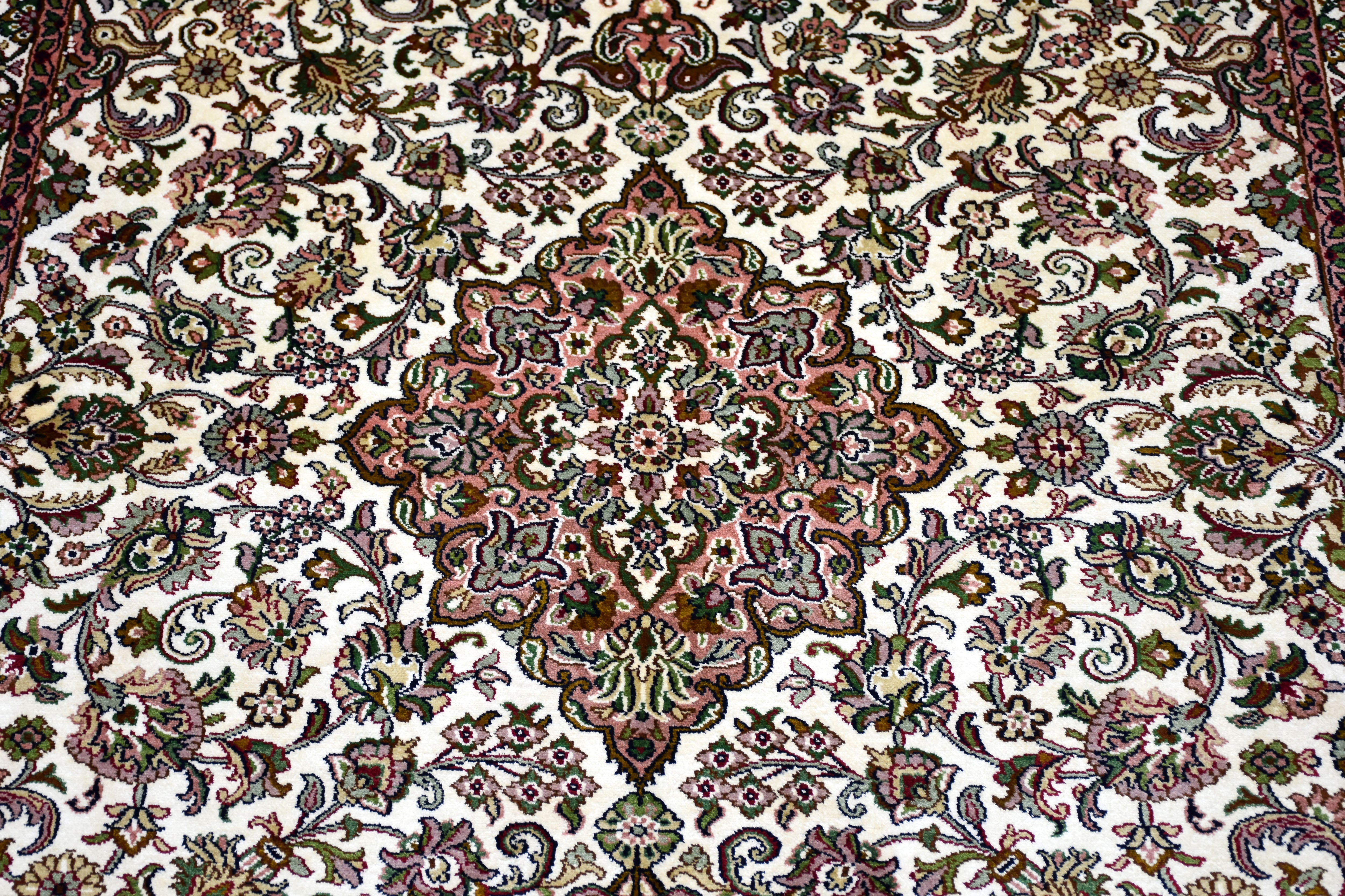kayoom-kashan-9509-multi-teppich-122cm-x-181cm-handgewebt-orient-design image 4