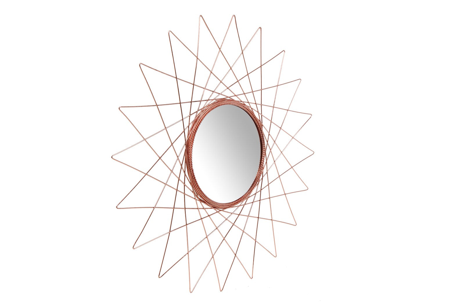 kayoom-wandspiegel-soprano-110-runder-spiegel-mit-draht-rahmen-modern-minimalist image 4