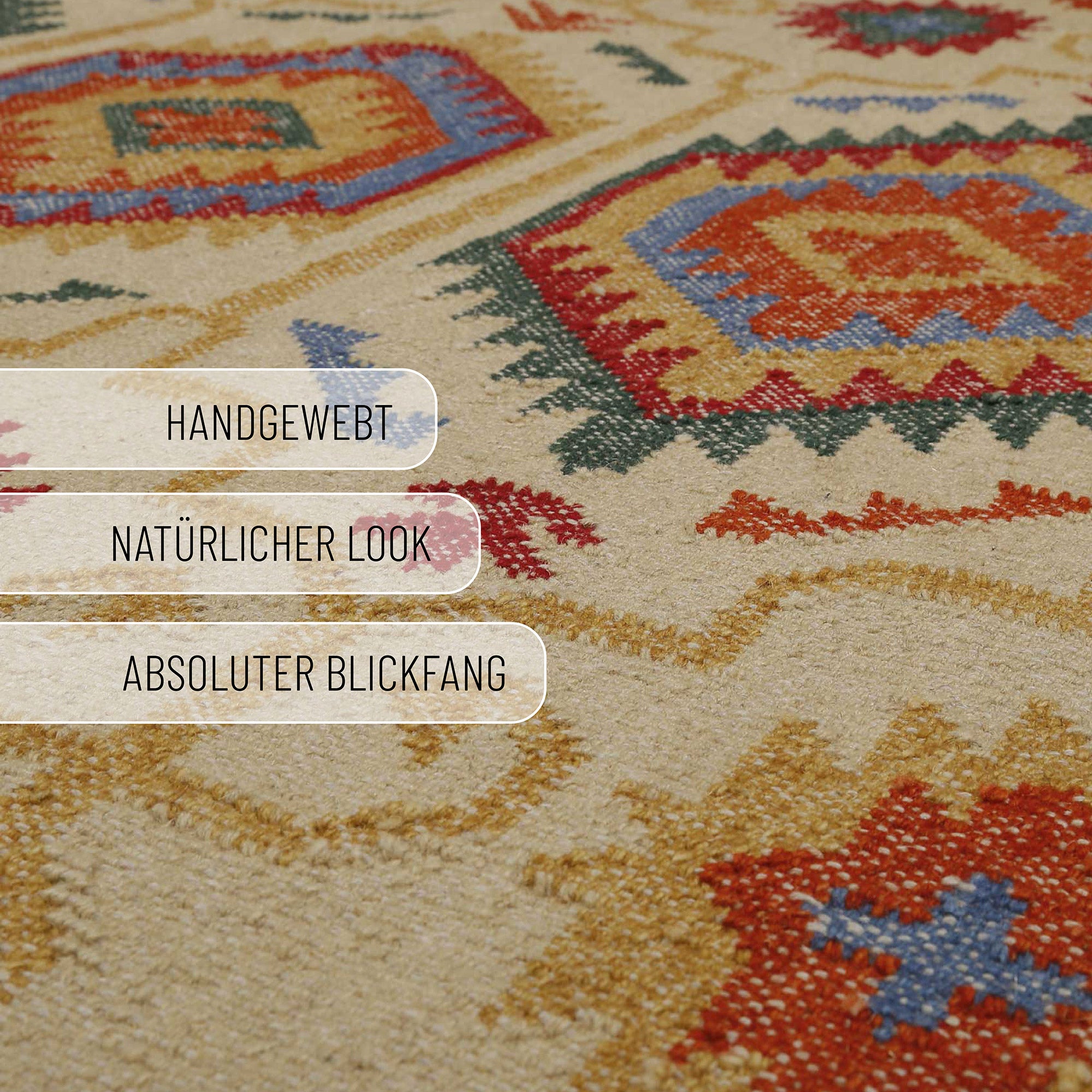green-looop-valere-kelim-teppich-beige-wolle-handgewebt image 4