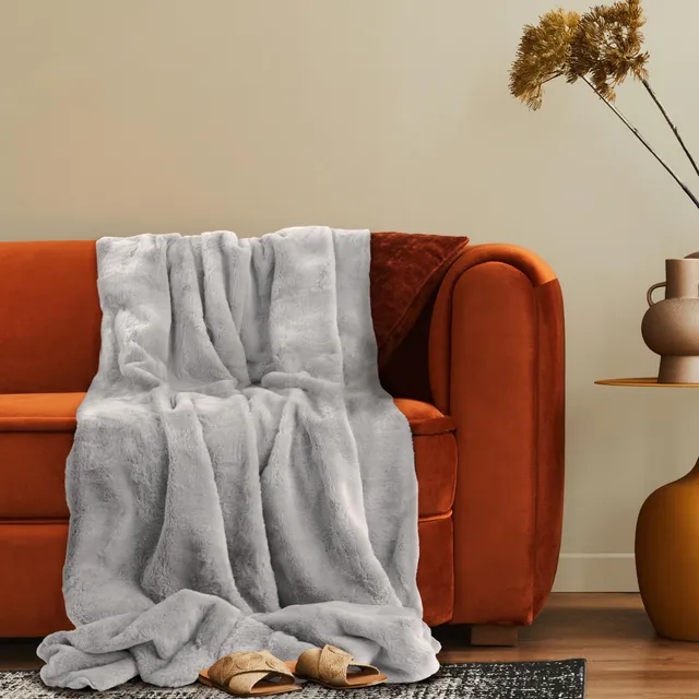 paco-home-cosmo-kuscheldecke-200x240-cm-grau-shaggy-soft-waschbar image 1
