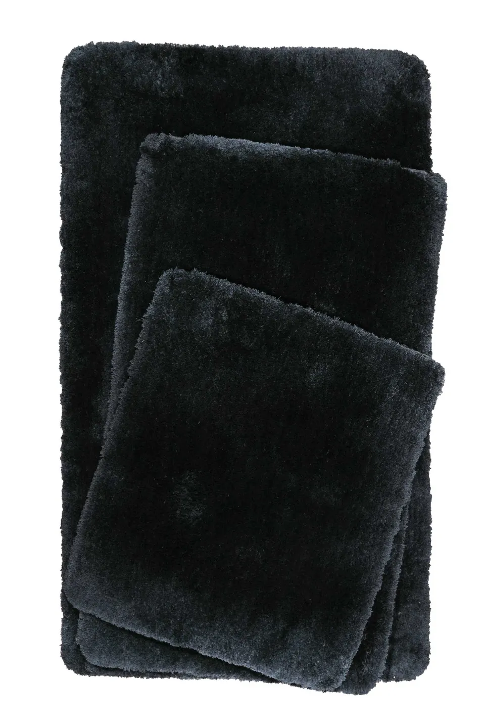 homie-living-porto-azzurro-badteppich-schwarz-hochflor image 1