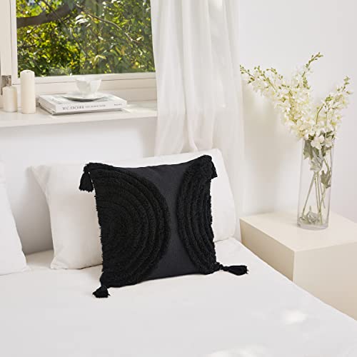 paco-home-boho-kissenbezug-mit-quastenfransen-single-schwarz image 6