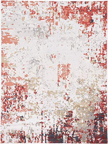 carpetfine-living-teppich-rot-120x170-cm-moderner-teppich-f-r-wohn-und-schlafzim image 8