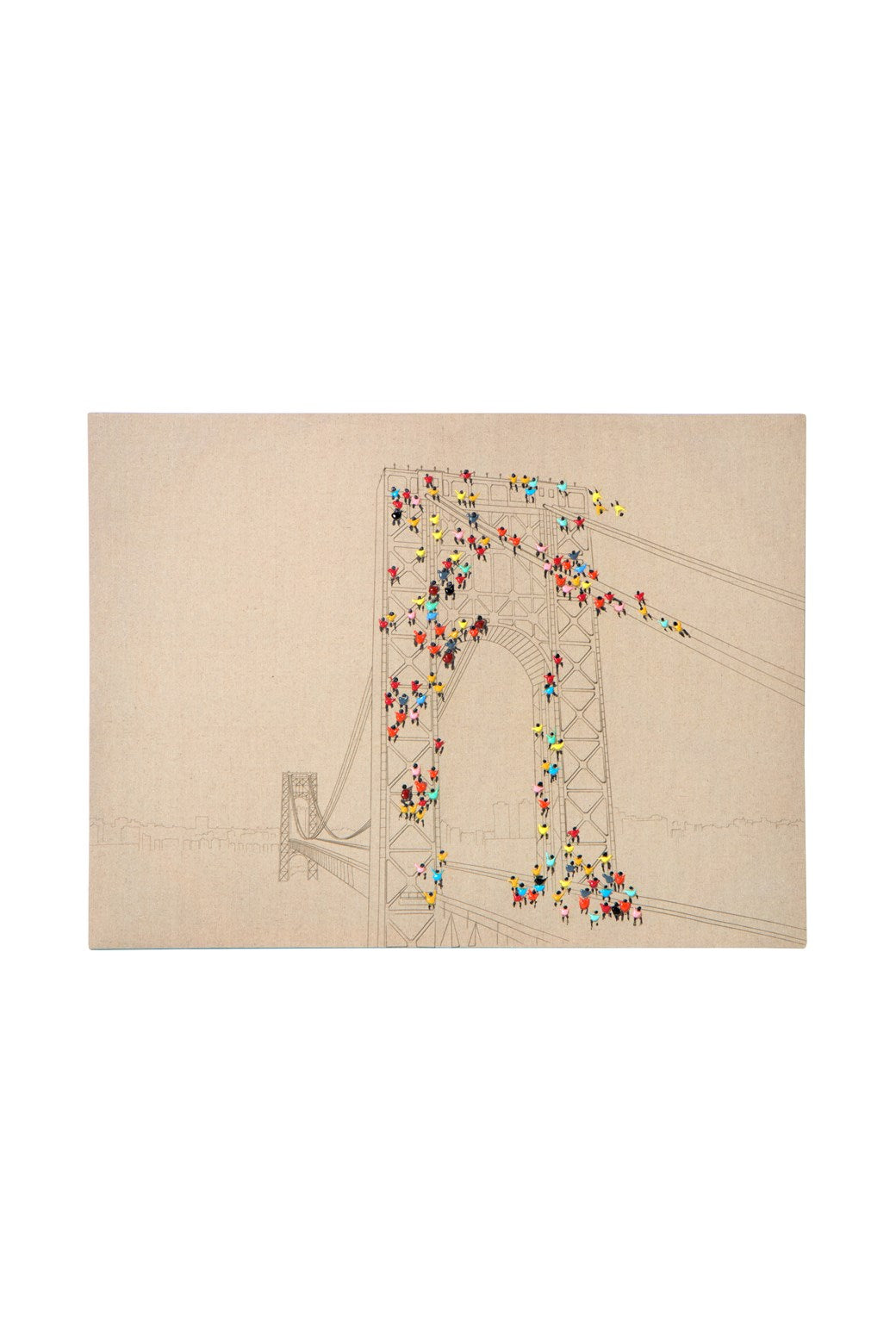 kayoom-l-wandbild-menschenmenge-ii-100-cm-x-75-cm-acryl-auf-leinwand-50-rabatt image 1