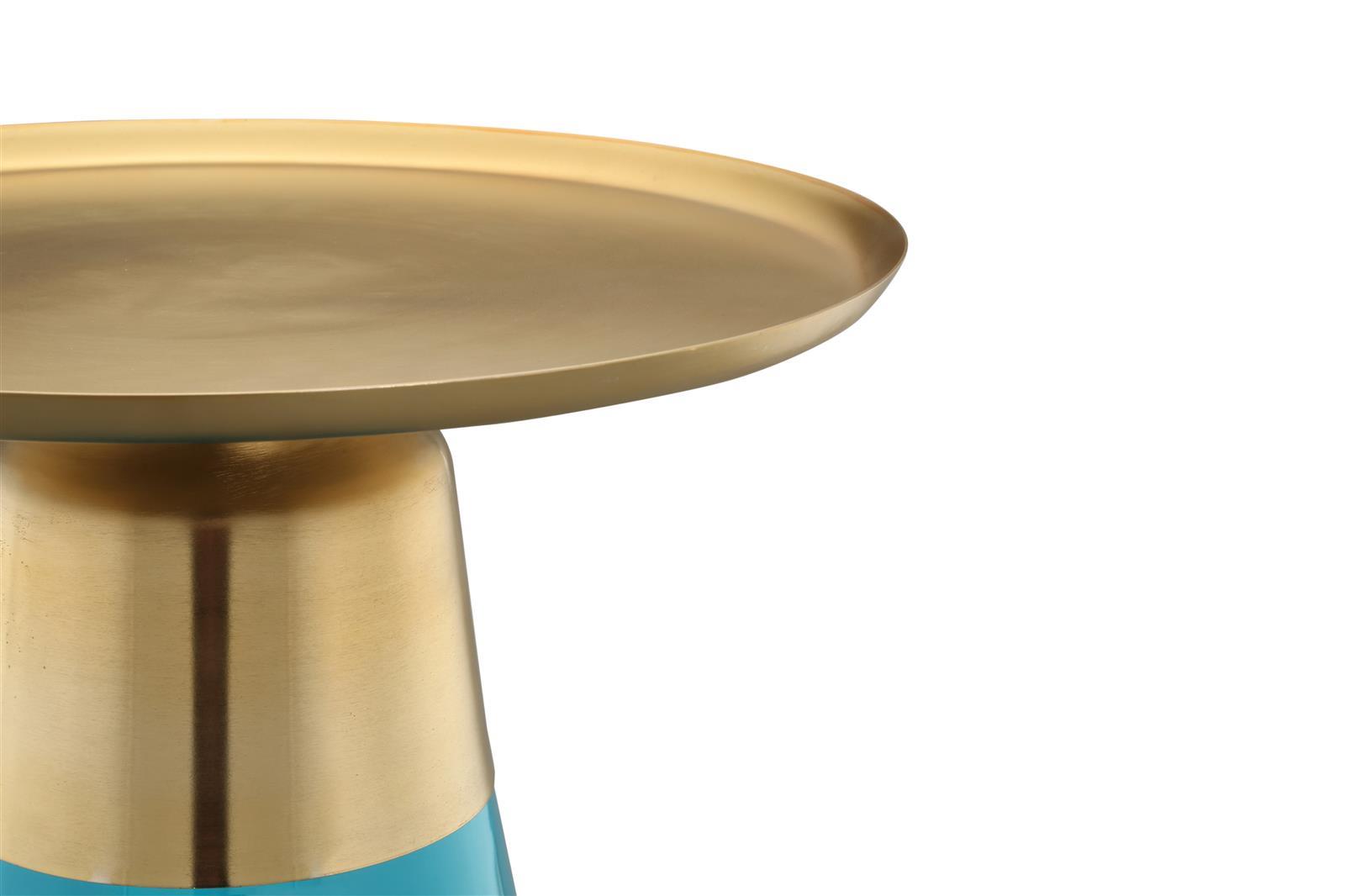 kayoom-beistelltisch-roman-225-glas-mit-goldener-metallplatte-handgefertigt image 4