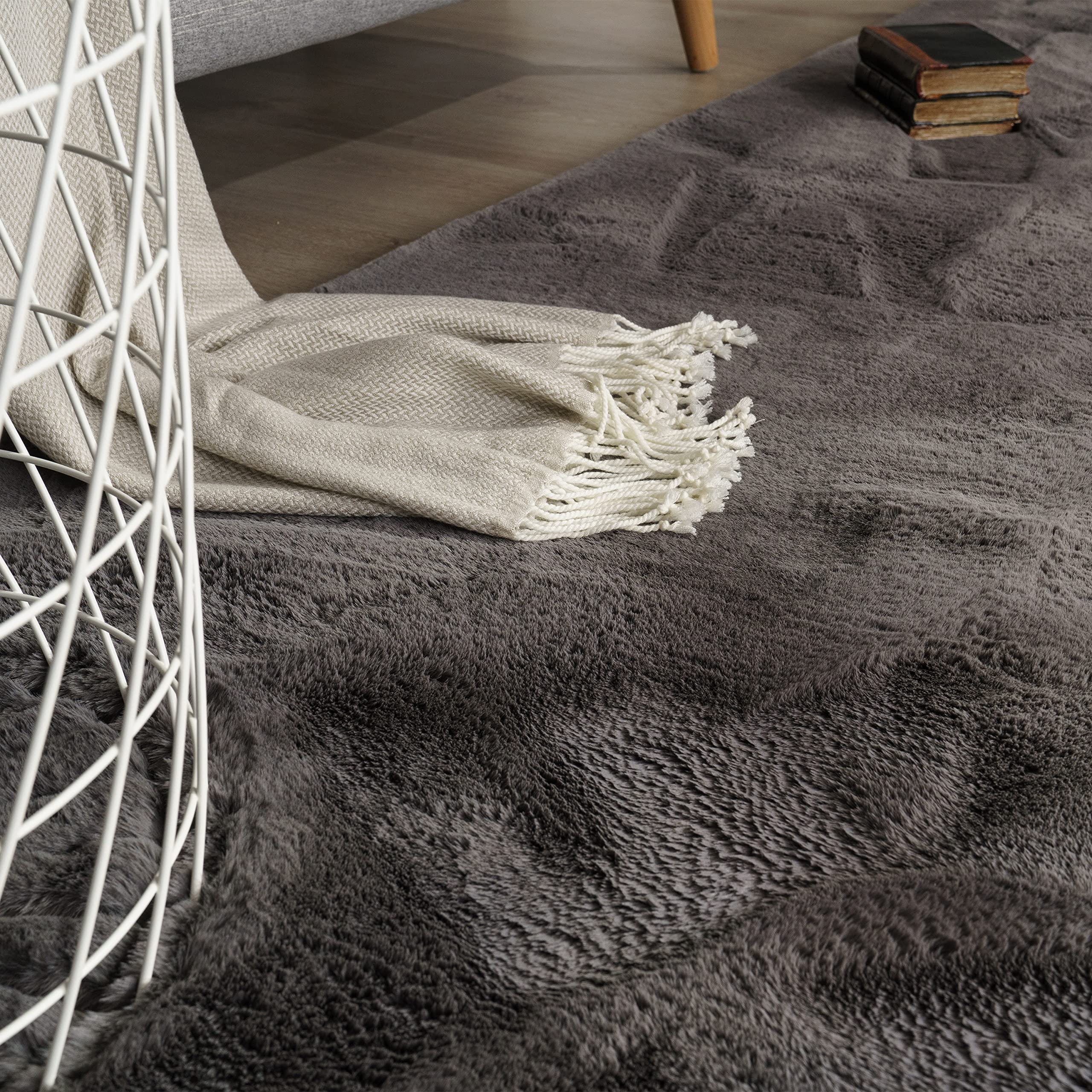 paco-home-teddy-hochflor-fellteppich-60x100-cm-anthrazit-kunstfell image 3