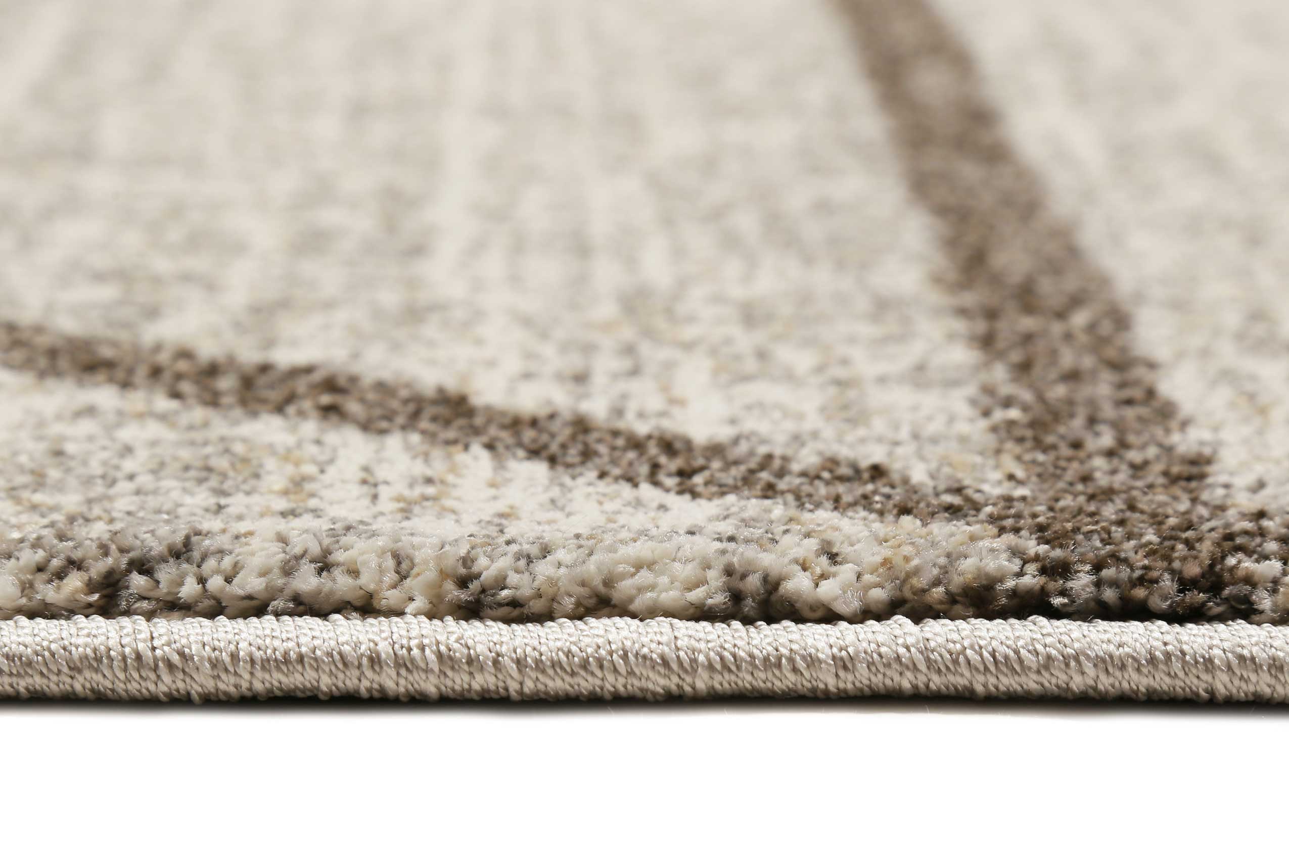 weconhome-bossa-lounge-kurzflor-teppich-beige-taupe-3d-optik-pflegeleicht-oeko-t image 4