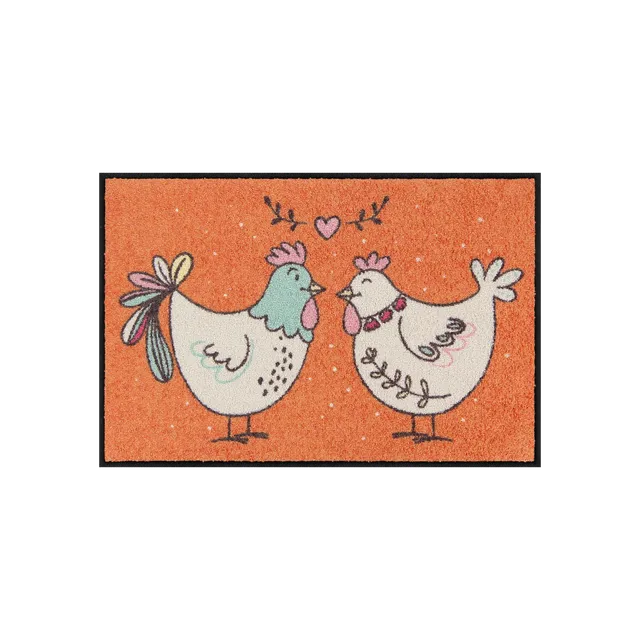 salonloewe-charming-chicken-eingangsmatte-50-x-75-cm image 1