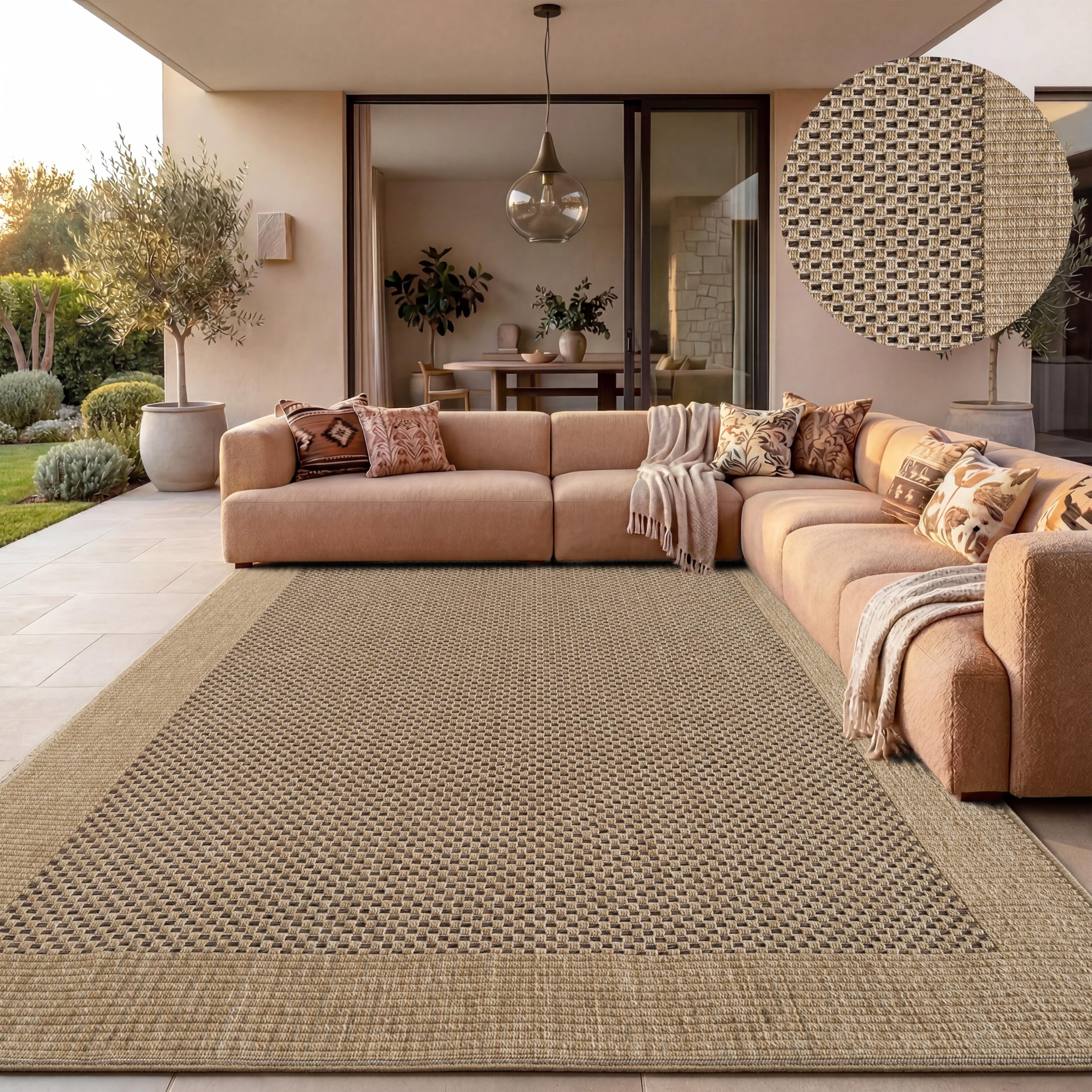 paco-home-outdoor-teppich-sisal-optik-beige-1-80x150-cm image 2