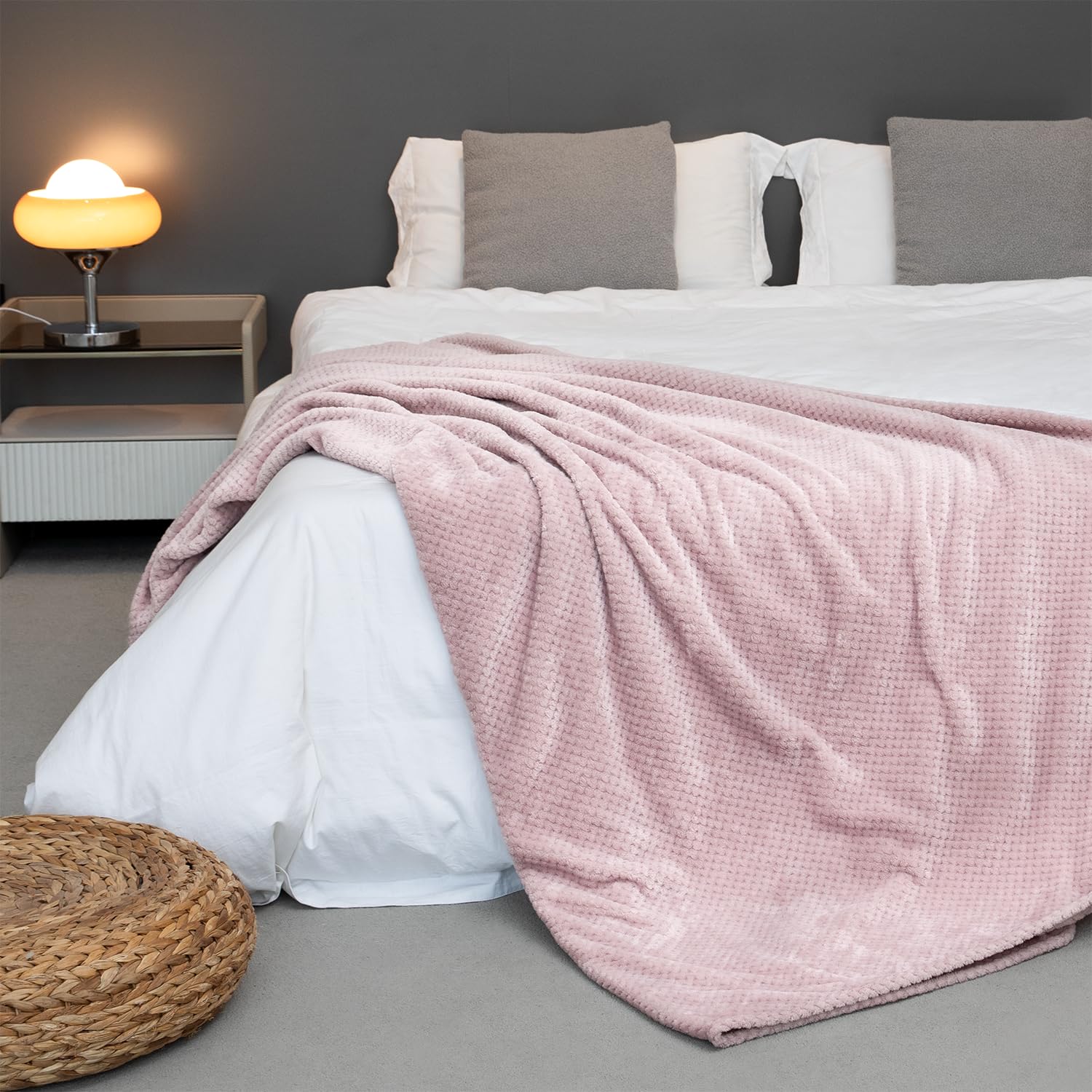 paco-home-waffeldecke-flauschig-pink-150x200-cm-polyester image 4