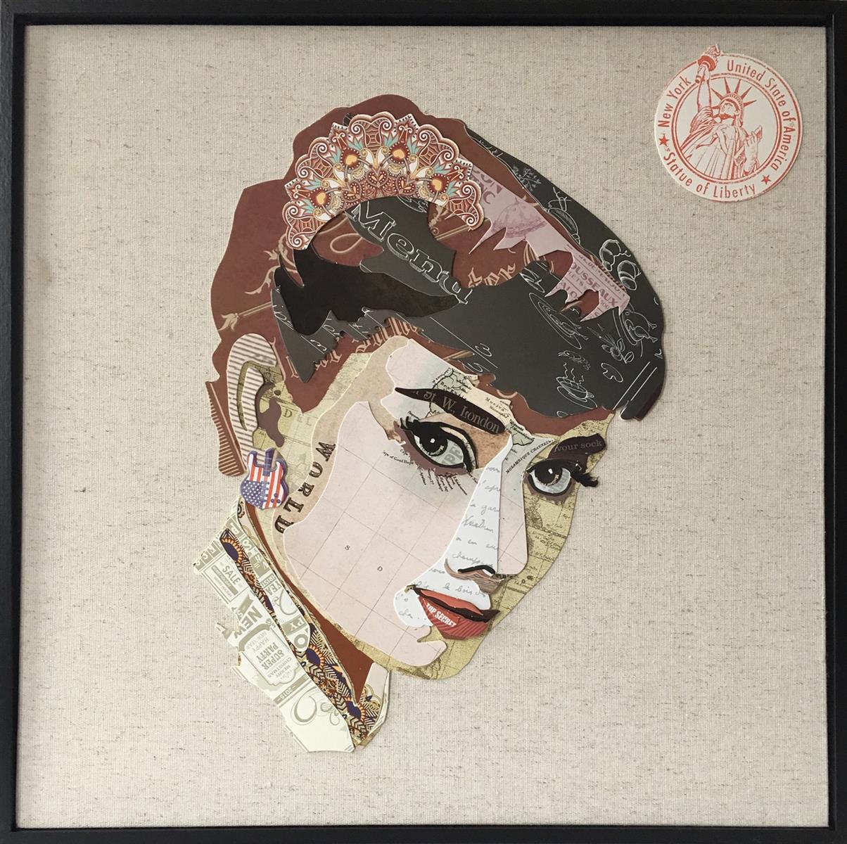 kayoom-papier-wandbild-actress-52x52-cm-leinwanddruck image 1