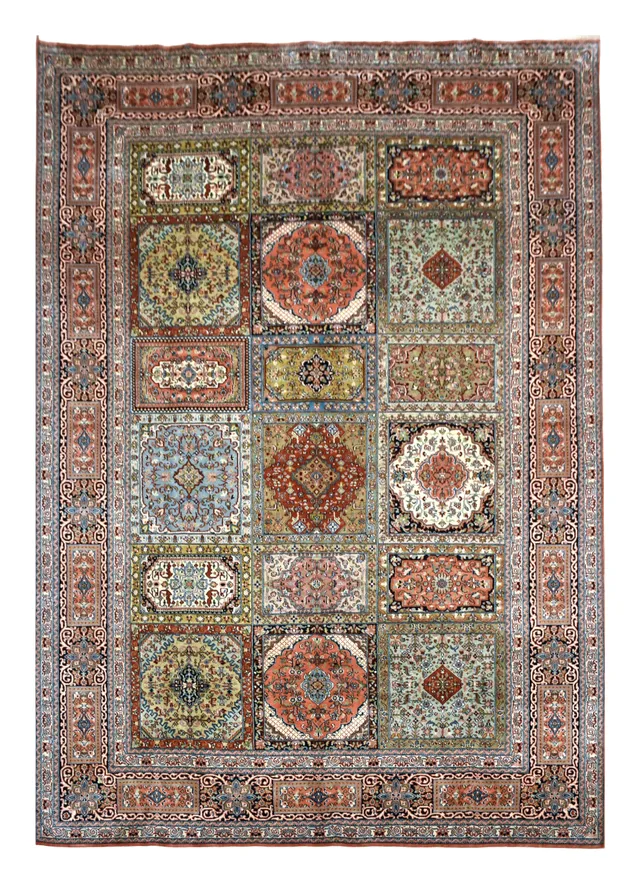 kayoom-boxes-41-multi-handgewebter-luxus-teppich-mit-orient-design-301cm-x-402cm image 1