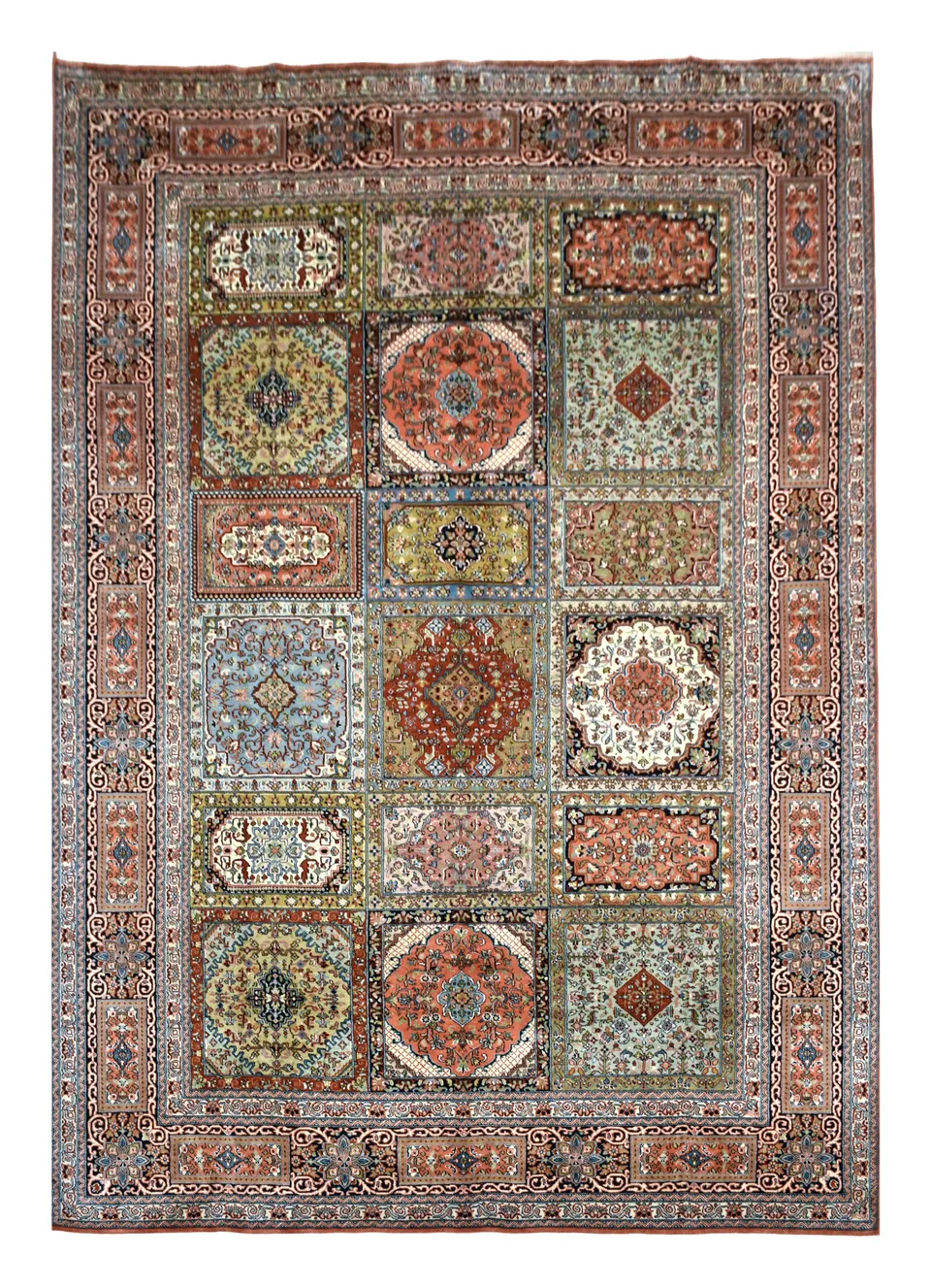 kayoom-boxes-41-multi-handgewebter-luxus-teppich-mit-orient-design-301cm-x-402cm image 1