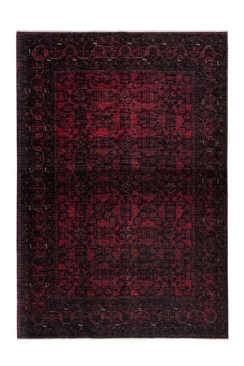 kayoom-toska-525-flachflorteppich-bedrucktes-design-mehrere-gr-en image 1