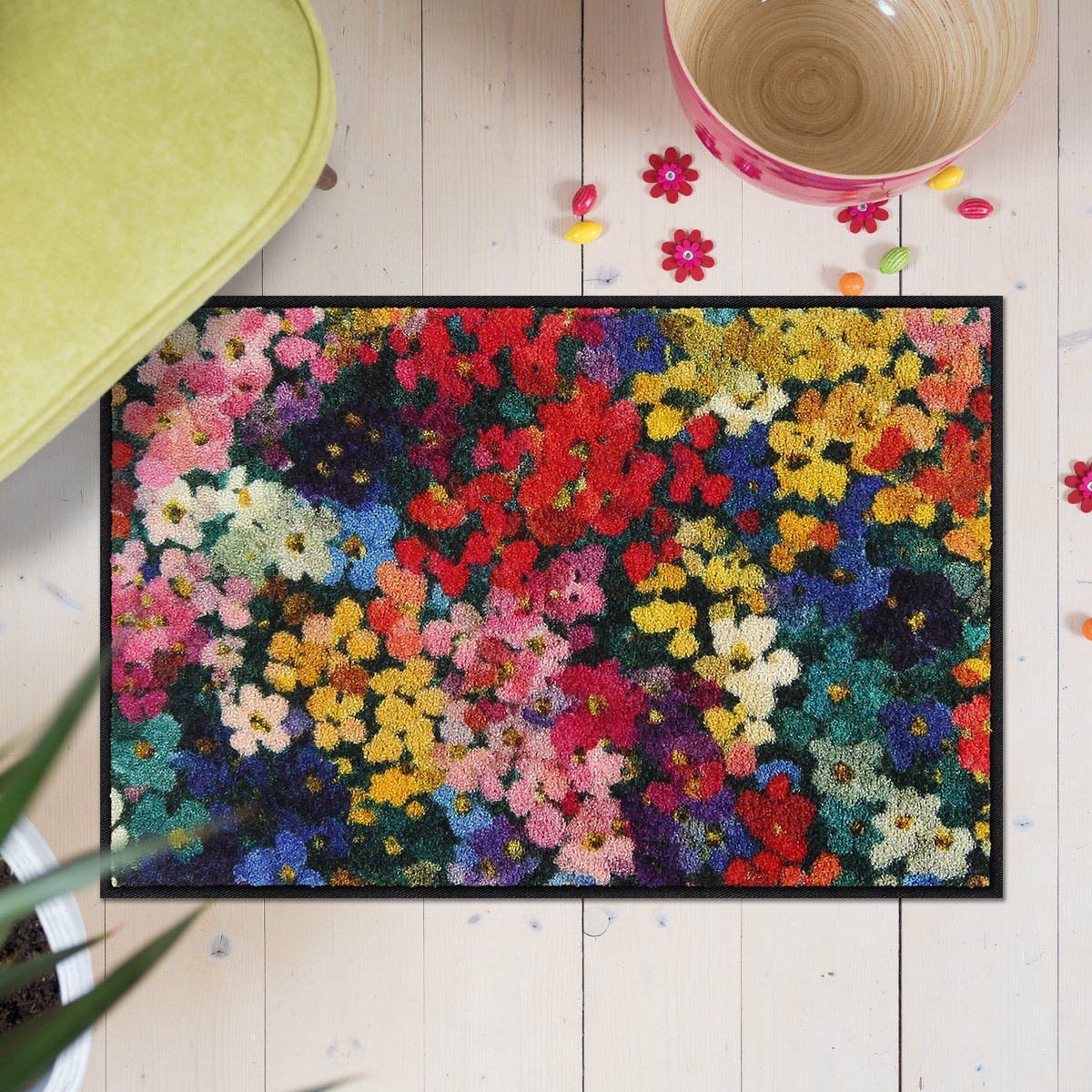 salonloewe-mille-fleurs-eingangsmatte-50-x-75-cm-romantisches-blumenmuster image 2
