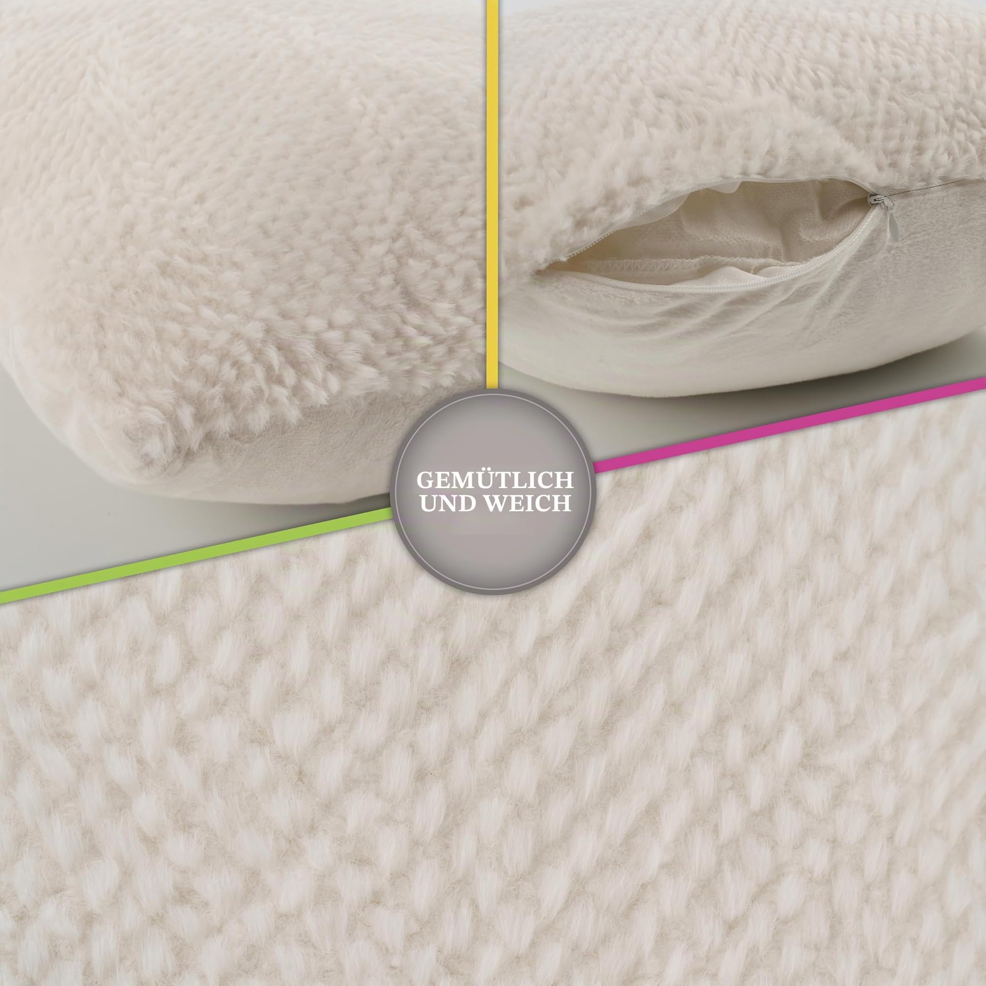 paco-home-kissenbezug-2er-set-boho-3d-creme-waschbar image 3