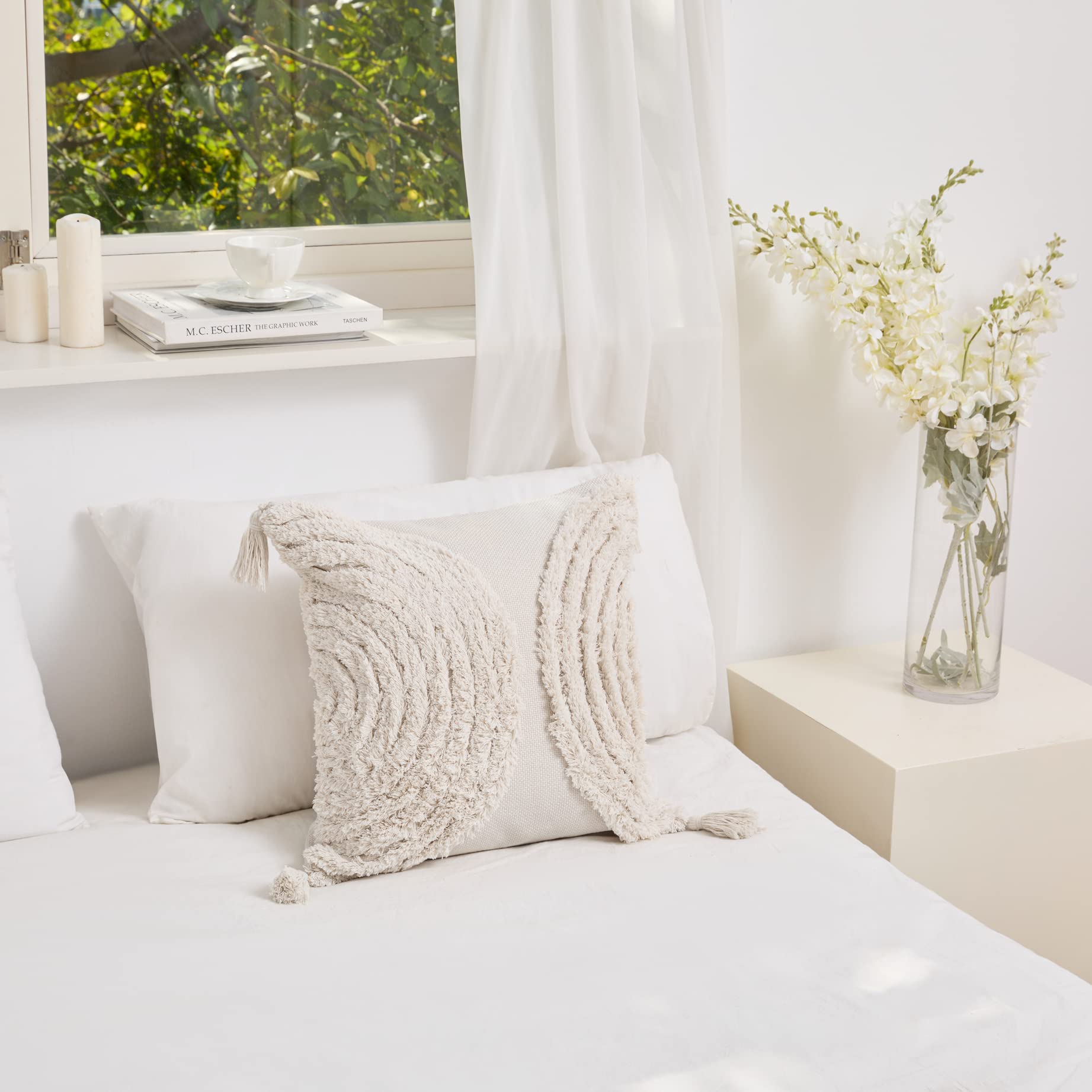paco-home-boho-kissenbezug-mit-quastenfransen-creme-single image 2