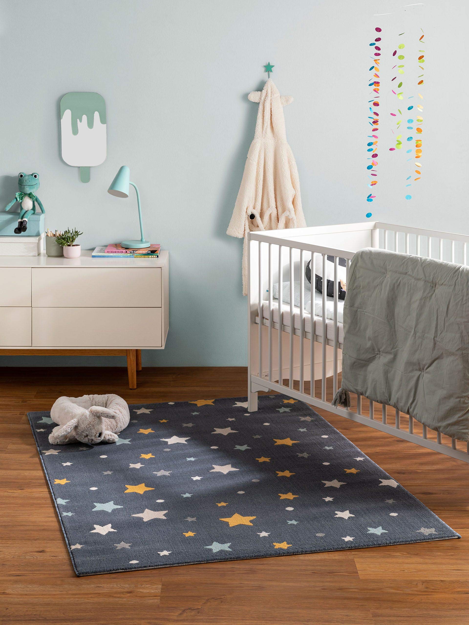 benuta-kinderteppich-juno-blau-120x170-cm-kinderteppich-mit-sternen image 2