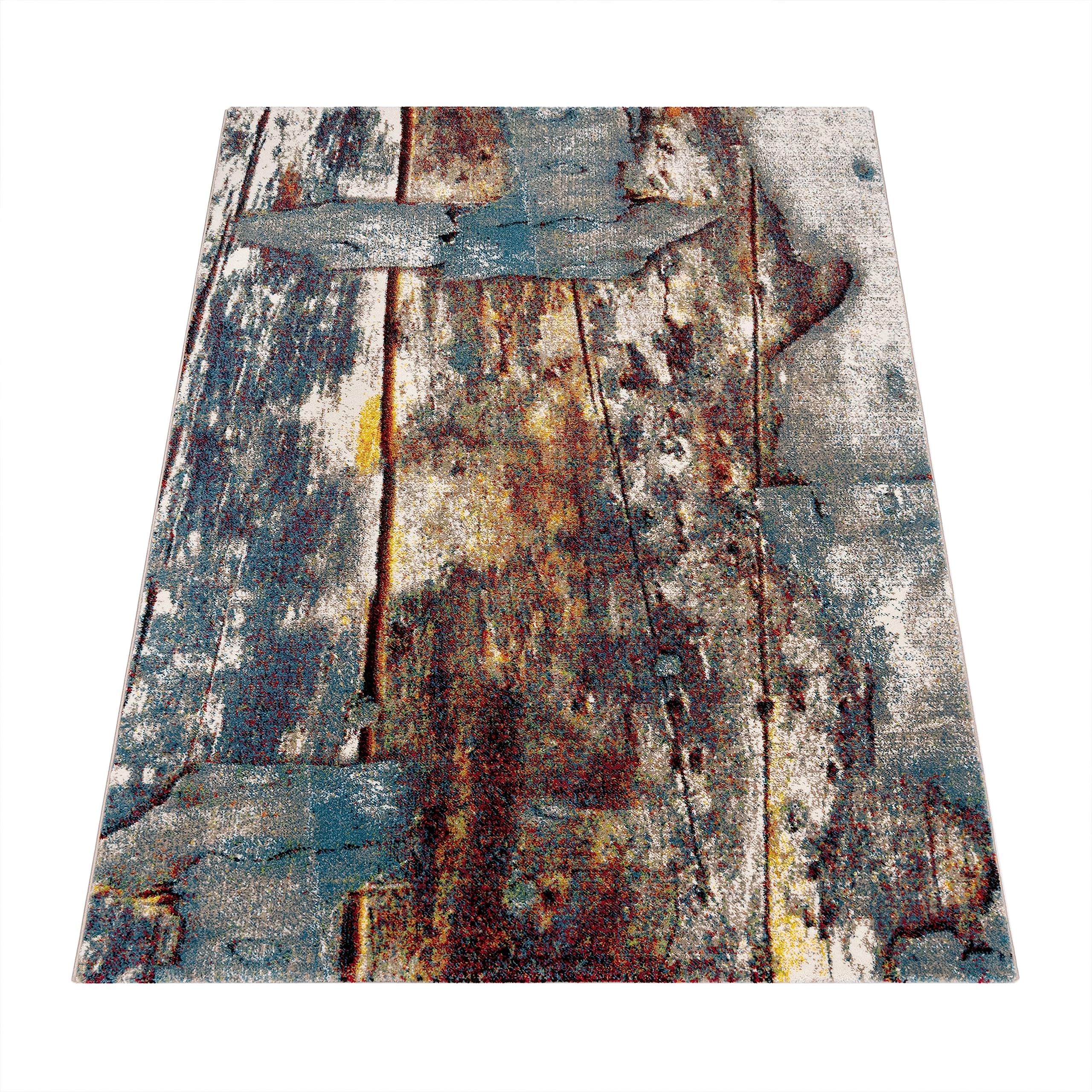 paco-home-designer-teppich-bunte-holz-optik-120x170-cm-in-t-rkis-gelb-blau image 5