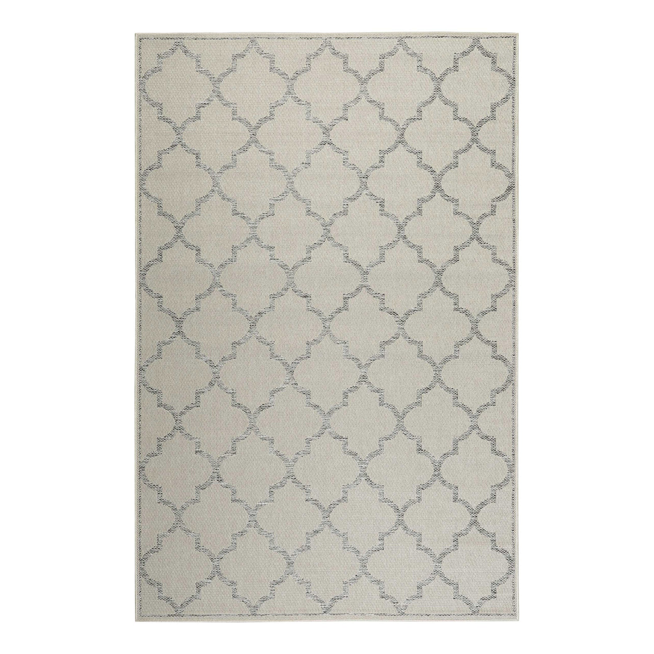 weconhome-gleamy-outdoor-teppich-beige-grau-gewebt image 1