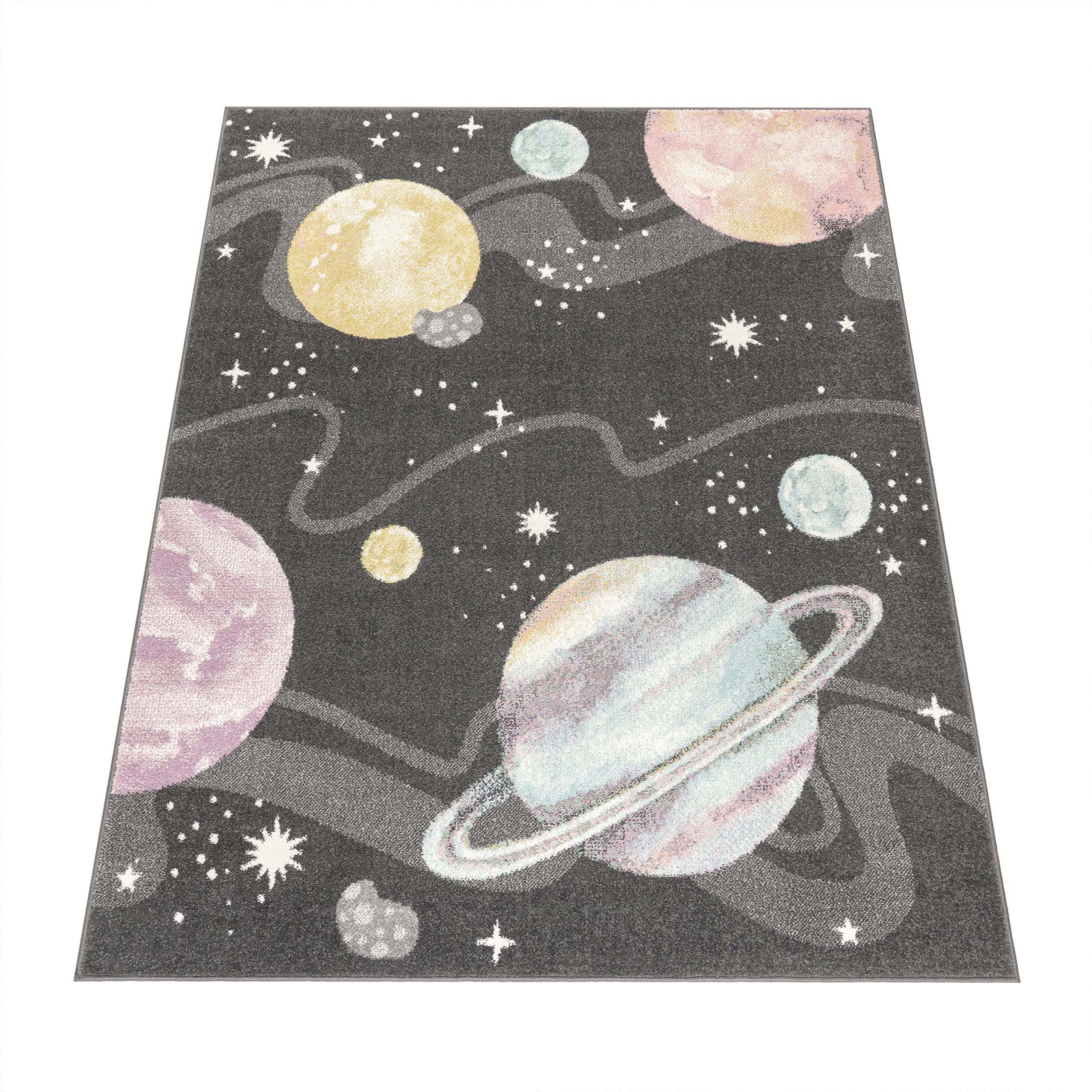 paco-home-kinderteppich-weltraum-planeten-rund-160-cm-anthrazit image 6