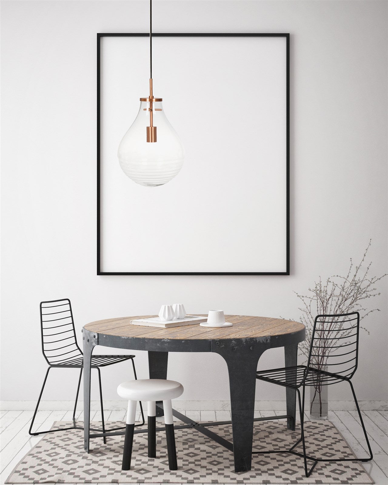 kayoom-h-ngelampe-tamo-small-glas-pendelleuchte-in-gl-hbirnenform image 2