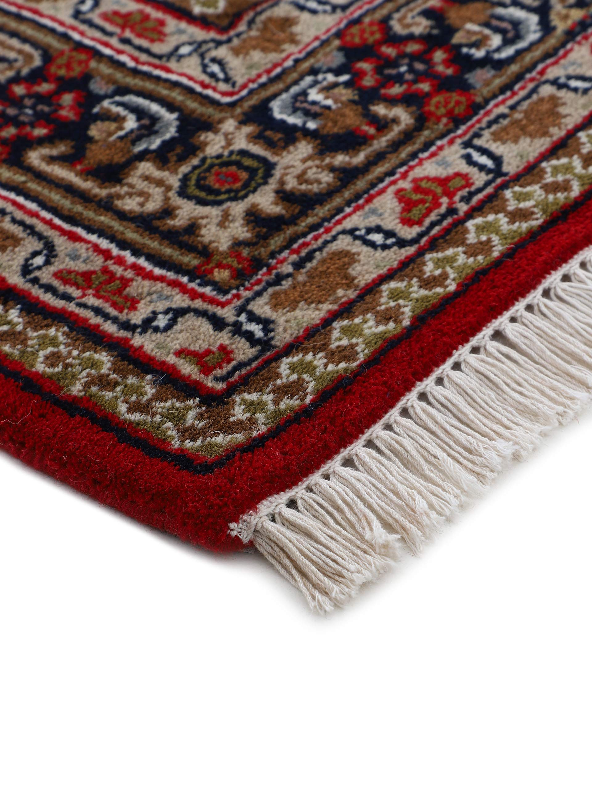 carpetfine-bidjar-teppich-l-ufer-rot-80x300-cm-handgekn-pfter-wollteppich-f-r-wo image 4