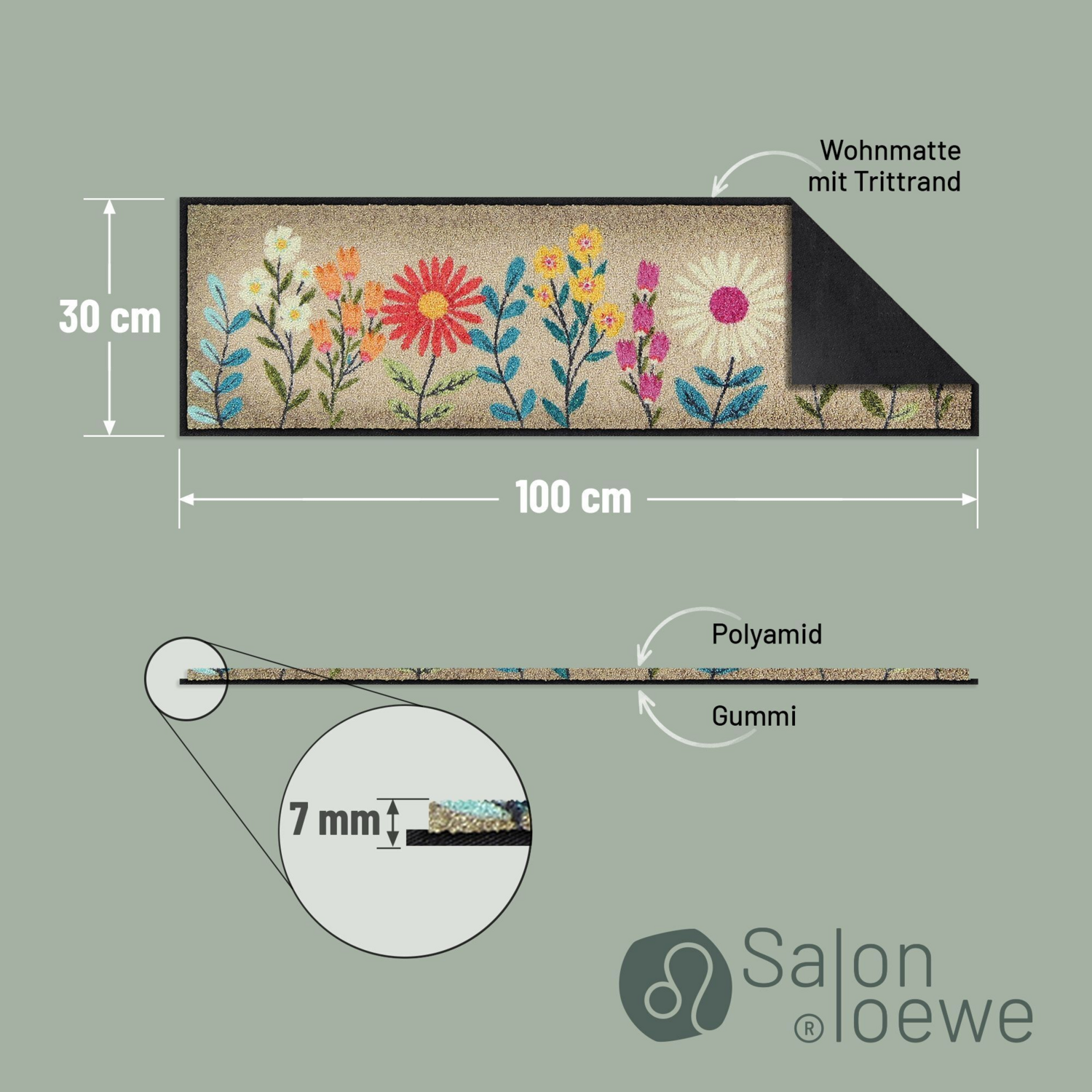 salonloewe-bloom-rush-beige-minimatte-30-x-100-cm image 3