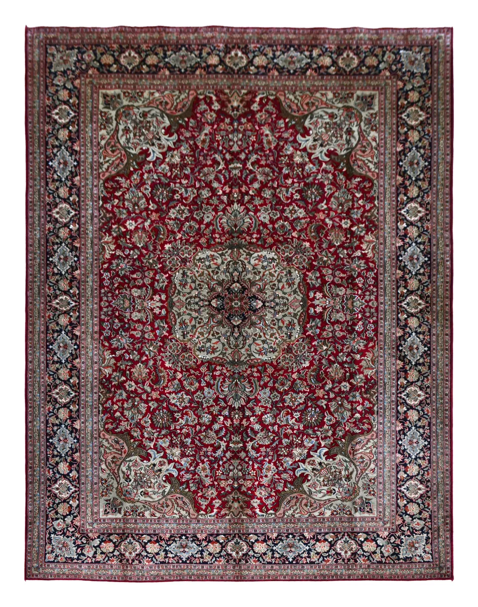 kayoom-kashan-7465-multi-handgewebter-orient-teppich-169-cm-x-260-cm image 1