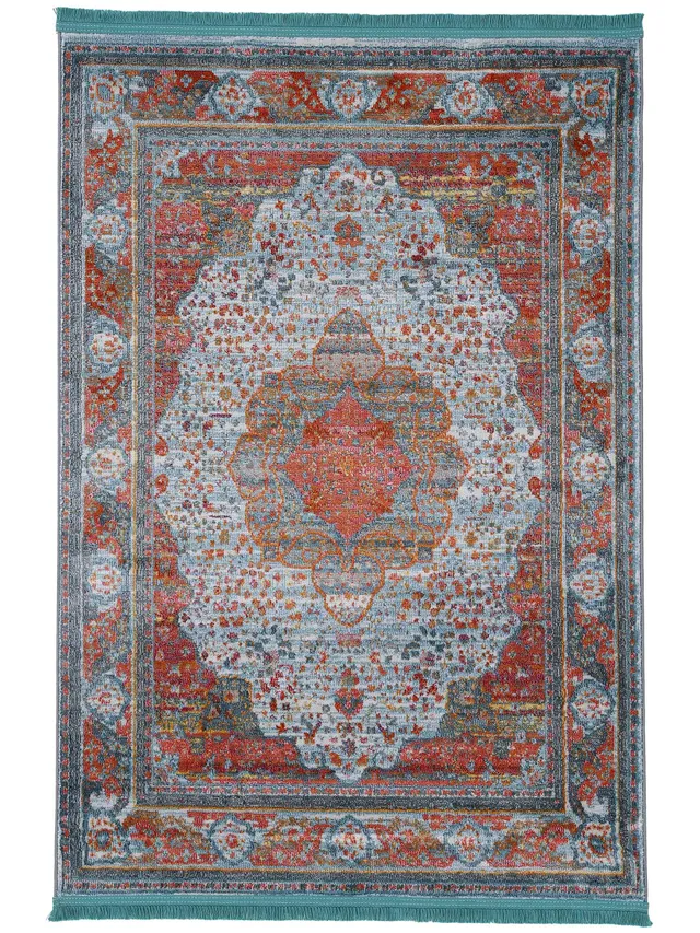 carpetfine-vintage-teppich-desna-blau-120x170-cm image 1