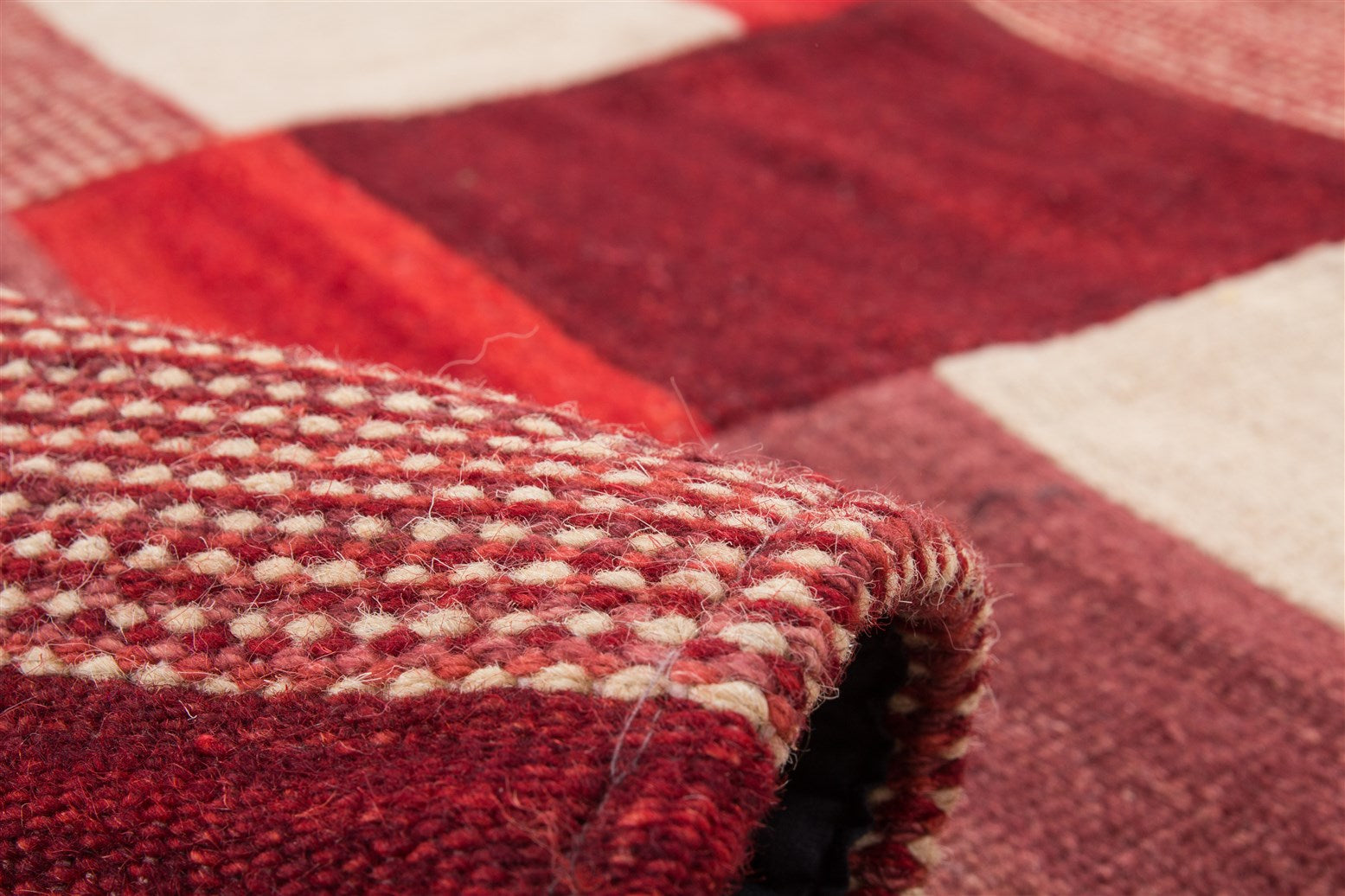 kayoom-radical-230-wollteppich-patchwork-design-jacquard-kilim-einzelst-ck image 5