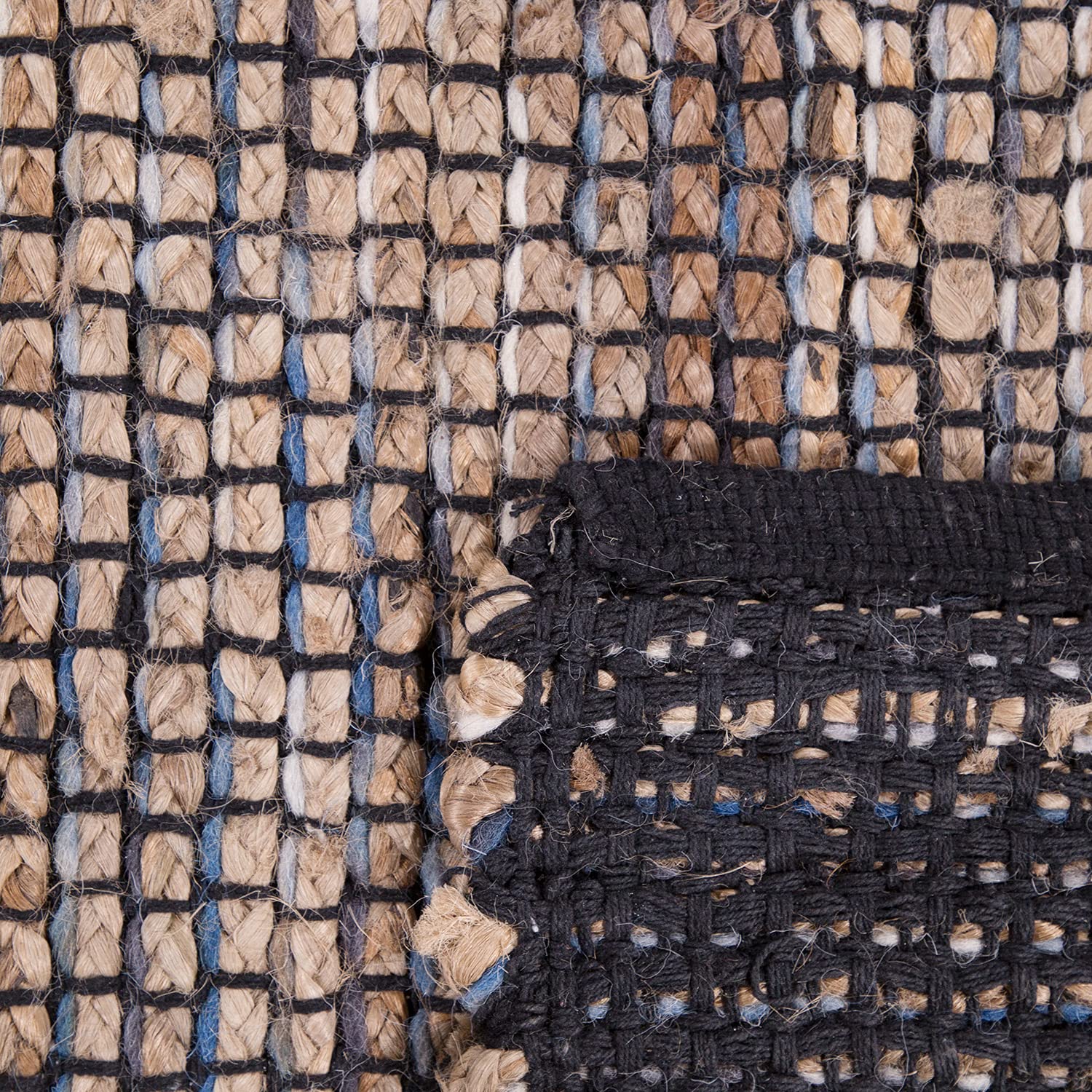 paco-home-jute-teppich-wohnzimmer-handgewebt-meliertes-ethno-muster-naturfaser-m image 4