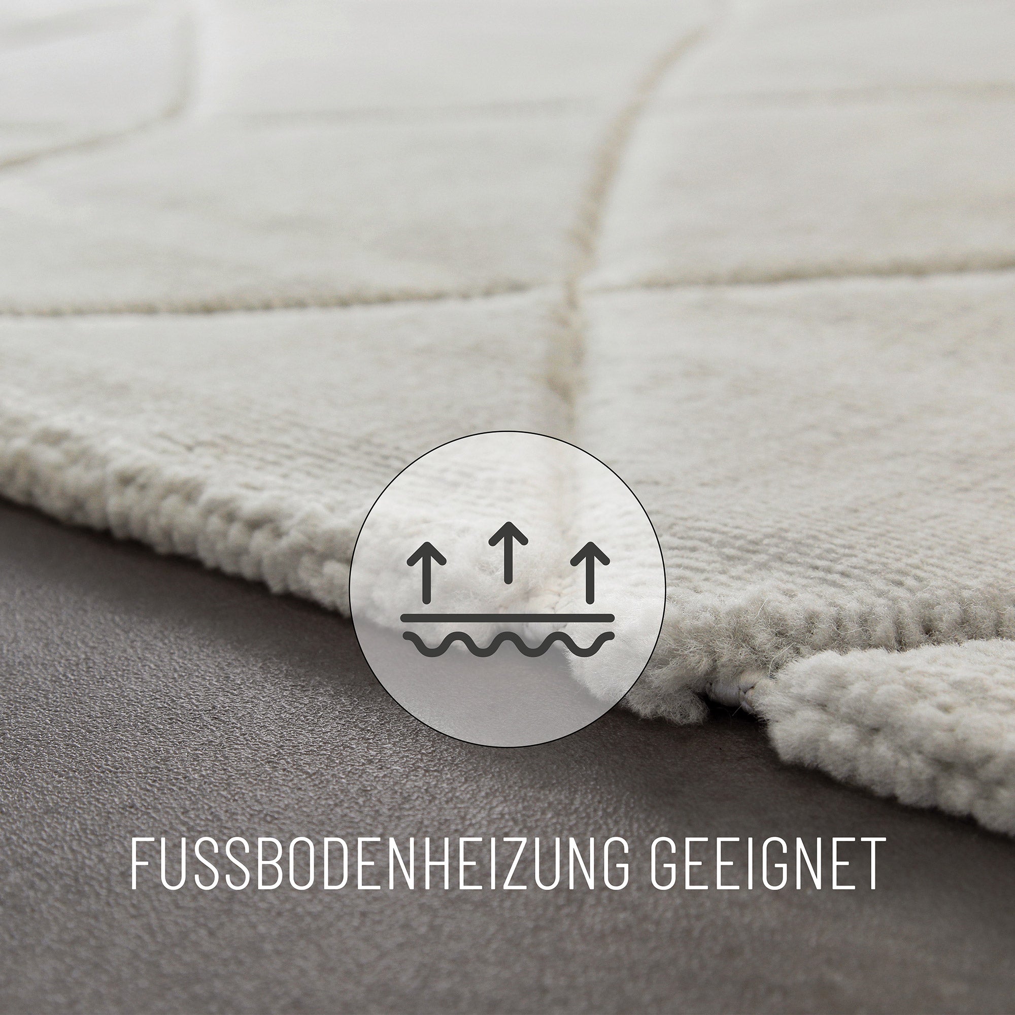 weconhome-unplugged-kurzflorteppich-creme-wei-eckig image 6