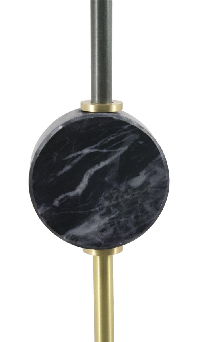 kayoom-tischlampe-carlea-287-schwarz-modernes-design-mit-gold-und-marmor-akzente image 1
