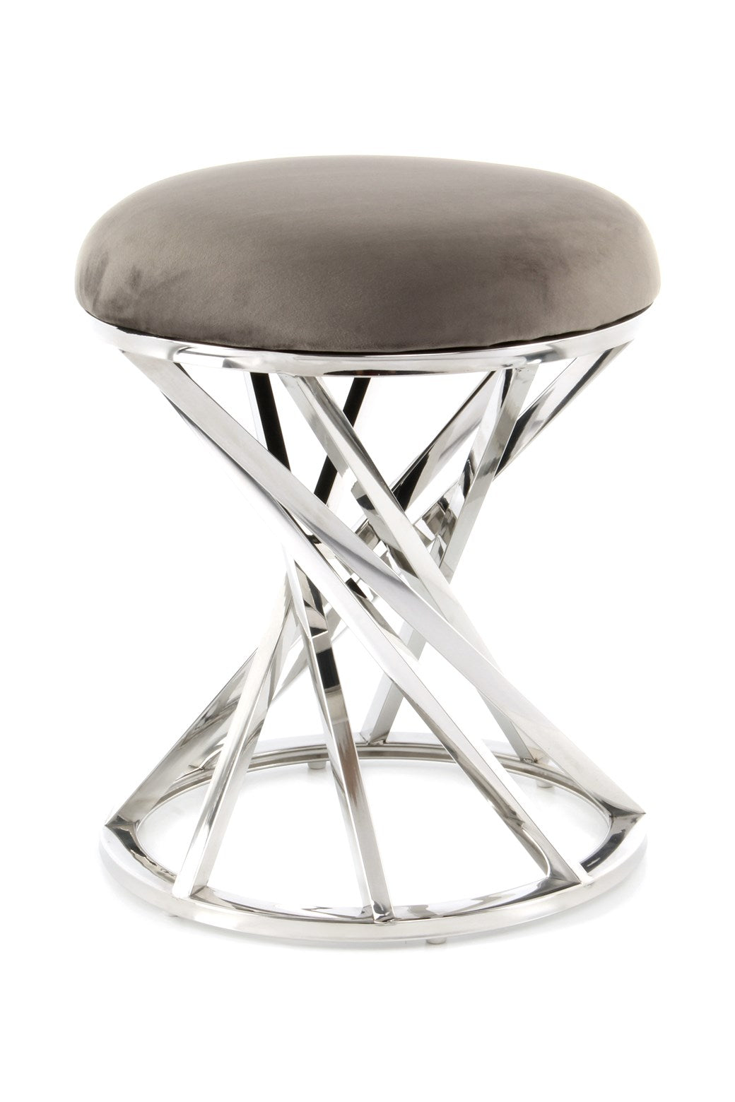 kayoom-wesley-325-sitzhocker-glamour-ses-design-mit-gedrehtem-metallgestell image 4