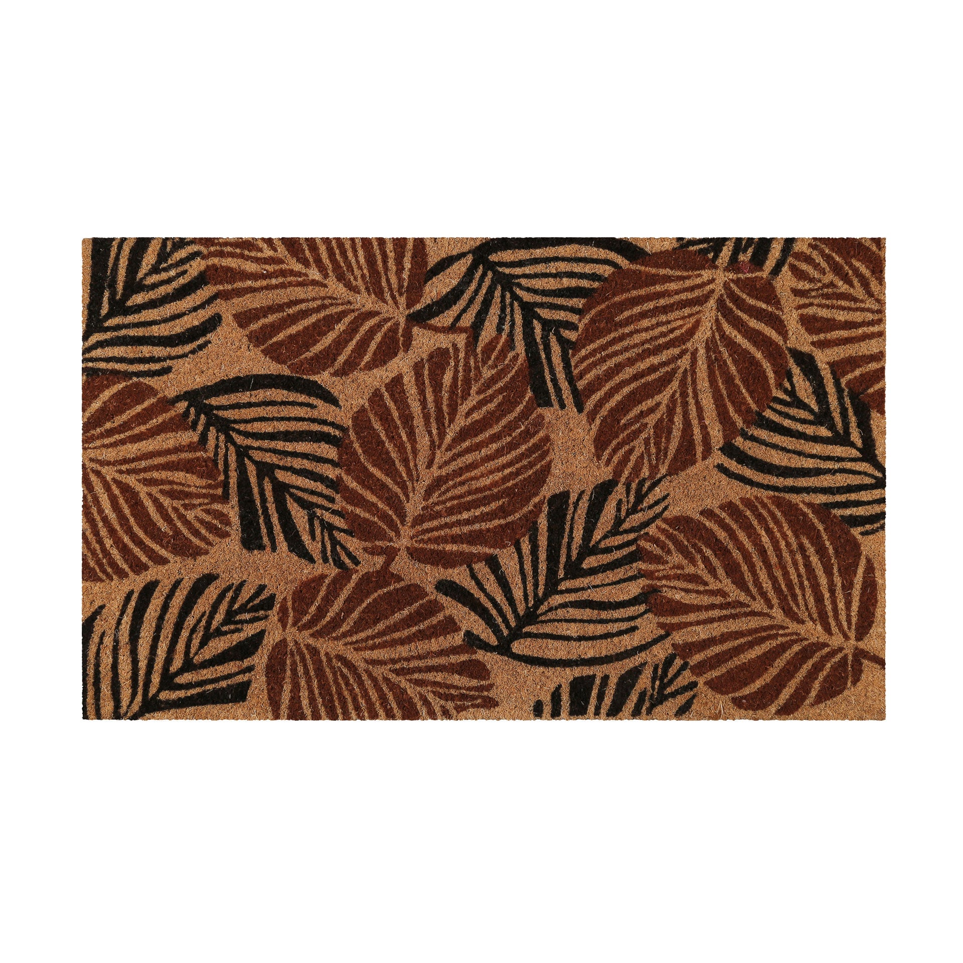weconhome-jungle-mat-fu-matte-kokos-natur-schwarz-eckig image 2