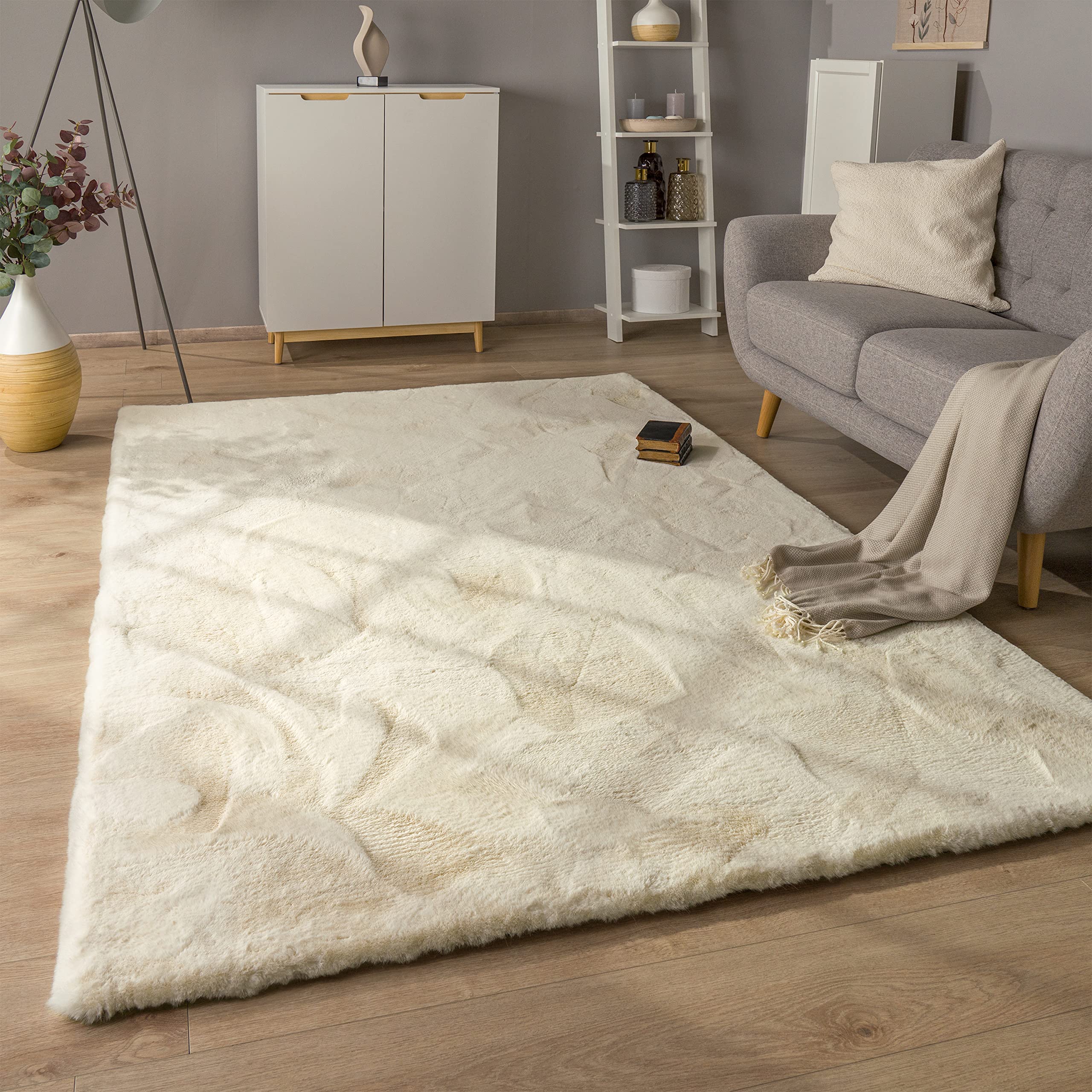 paco-home-teddy-hochflor-fellteppich-60x100-cm-anthrazit-kunstfell image 6