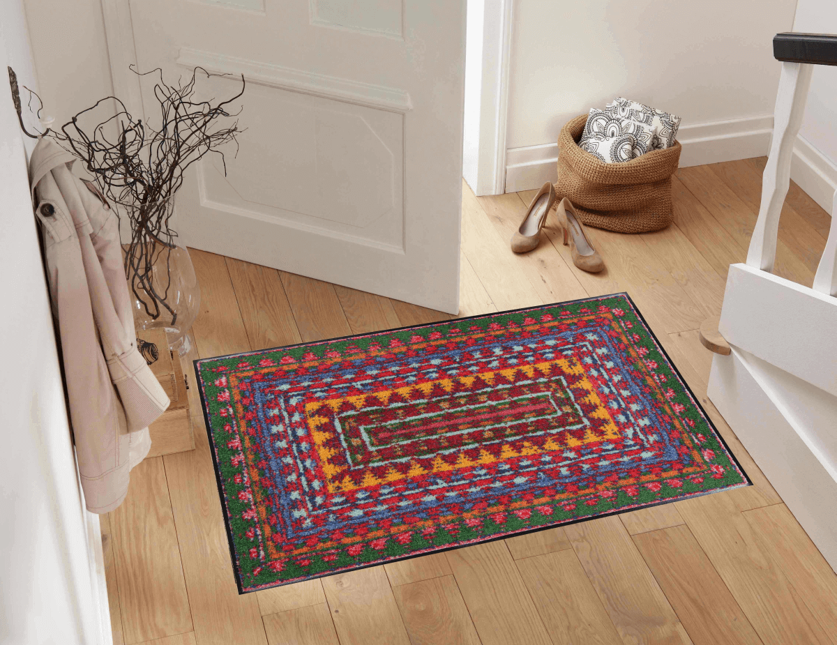 salonloewe-dario-colorful-teppich-75-x-120-cm-farbenfroher-teppich-aus-der-colou image 2