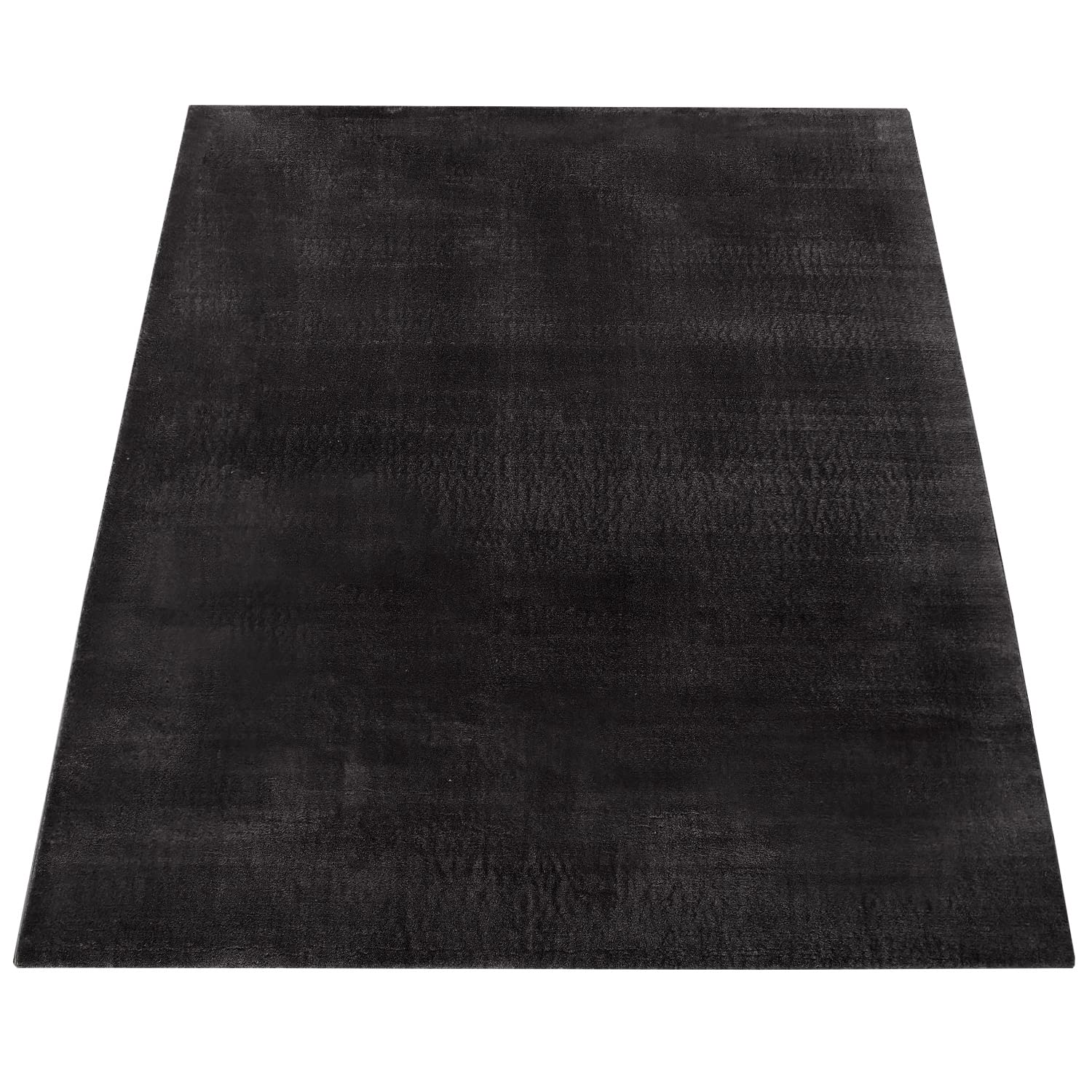 paco-home-teppich-kurzflor-einfarbig-schwarz-240x340-cm image 6