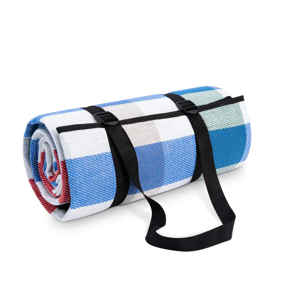paco-home-picknickdecke-wasserdicht-rot-blau-1-150x200-cm-mit-tragegriff image 1