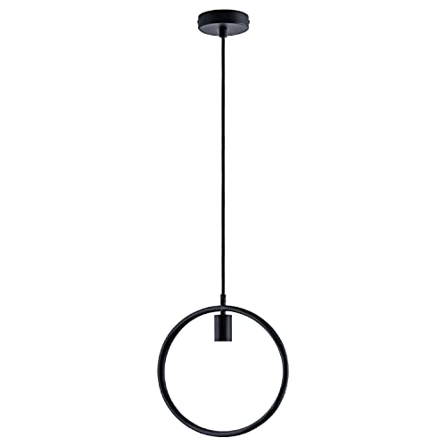 paco-home-pendelleuchte-ring-schwarz-1-5m-textilkabel-e27 image 5