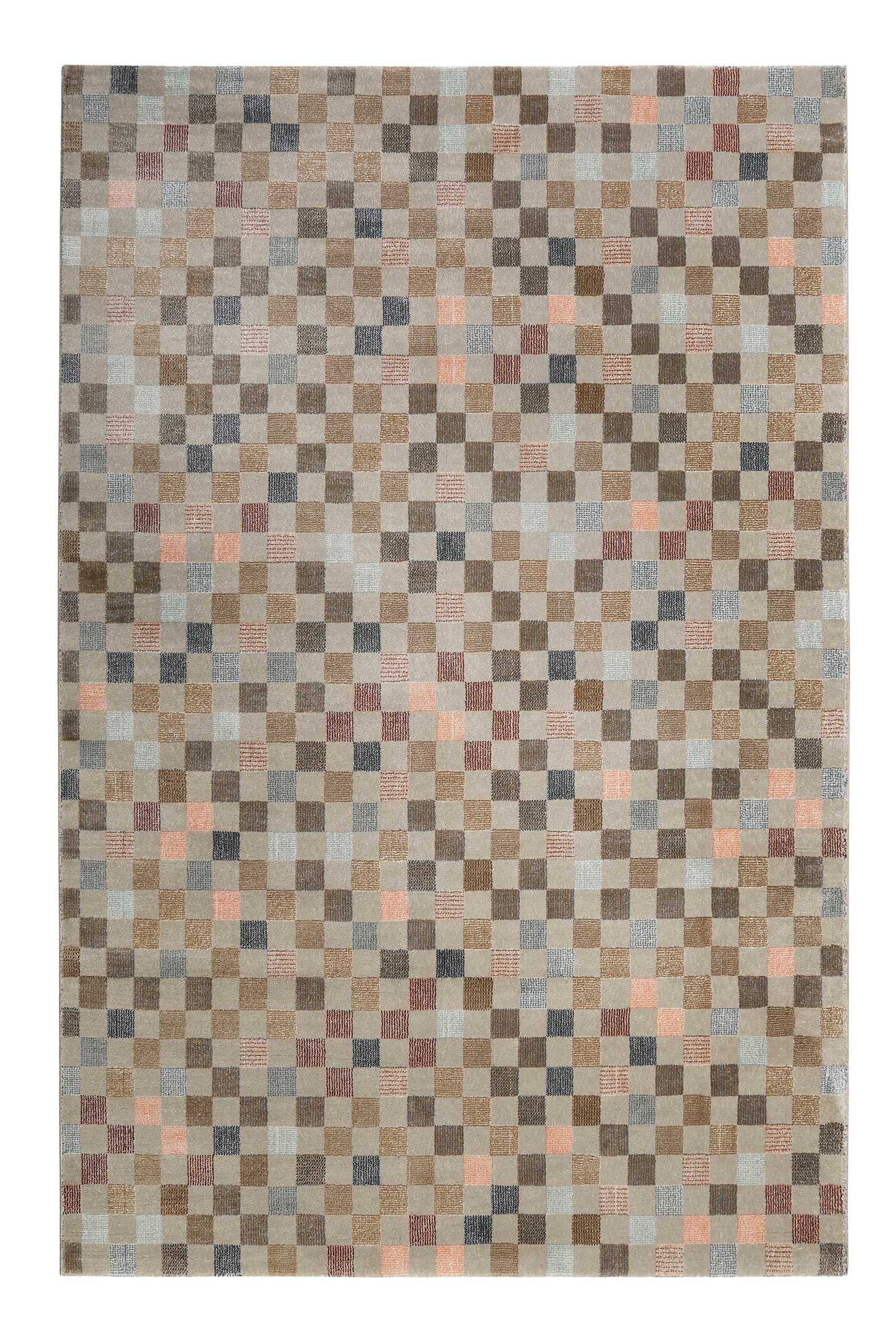 weconhome-teppich-beige-bunt-kurzflor-physical-2-0-gewebt image 1