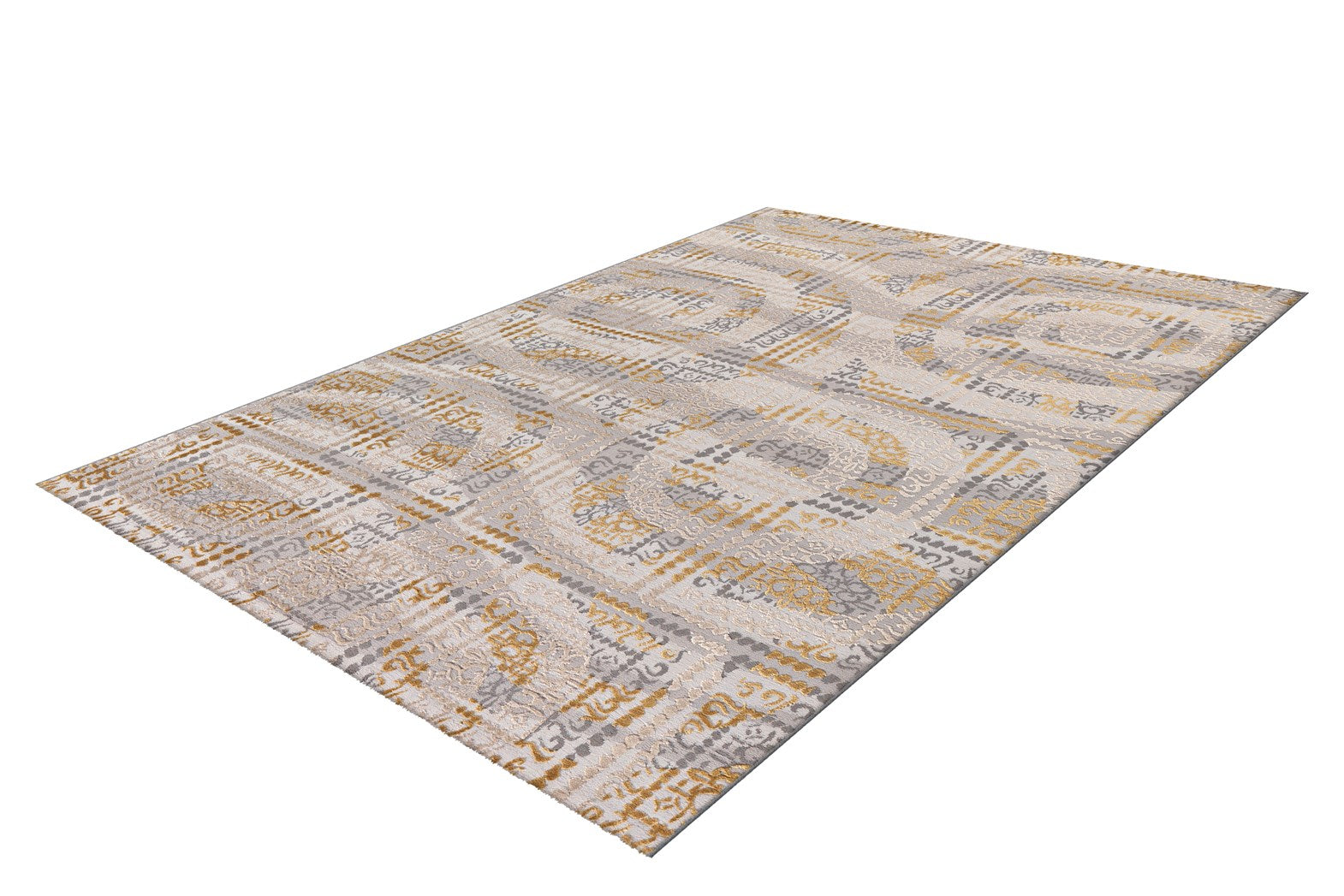 kayoom-jump-4601-teppich-pflegeleichter-vintage-teppich-extravagantes-muster image 4