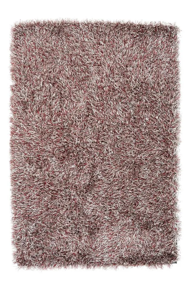 kayoom-beat-8102-grau-rot-langflorteppich-fransiger-flor-zweifarbiges-design image 1