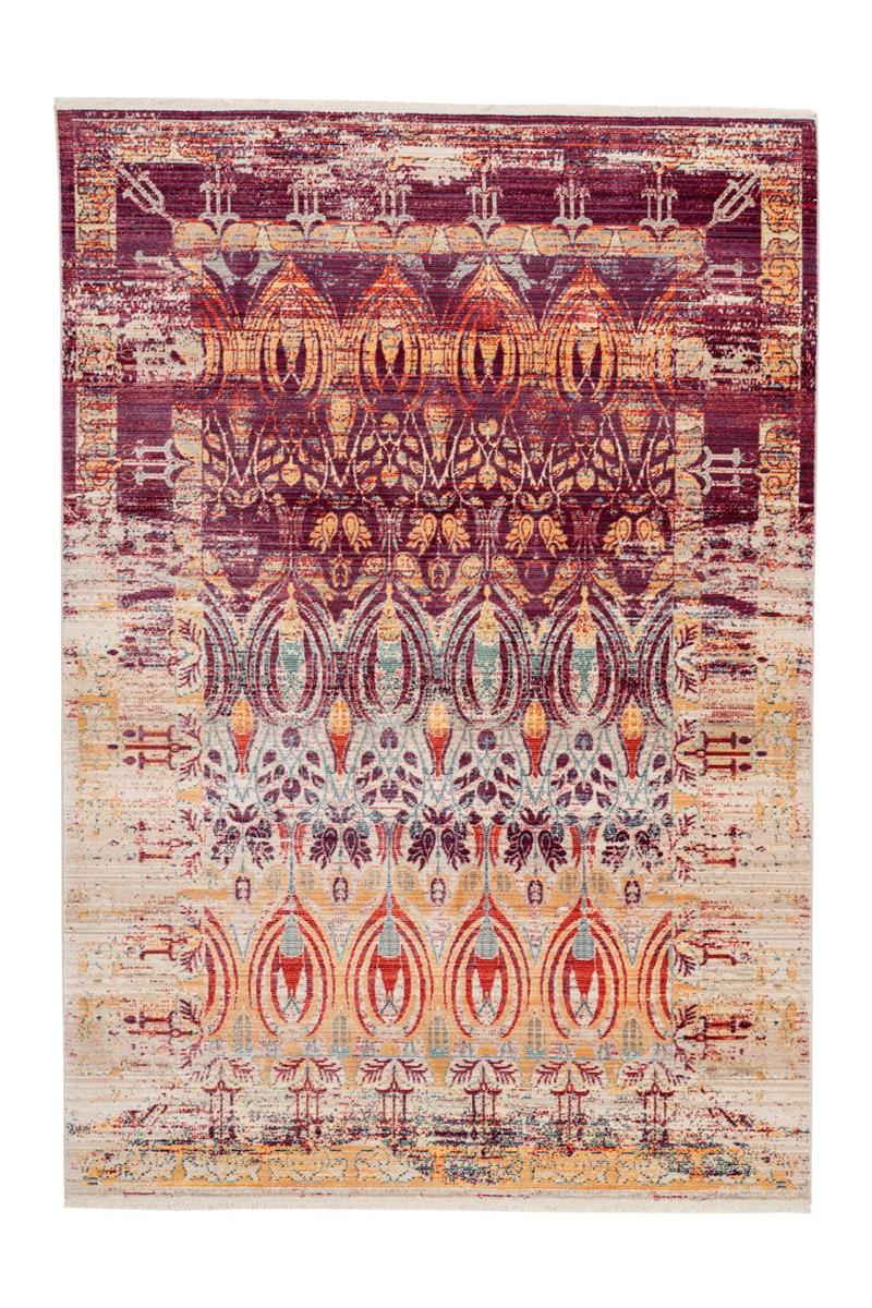 kayoom-baroque-425-fransenteppich-im-vintage-stil-orientalische-muster image 1