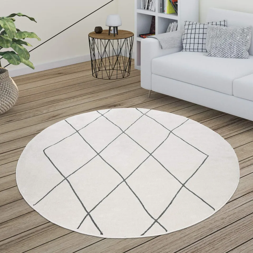 paco-home-metro-teppich-rund-120-cm-wei-2-skandi-rauten image 1