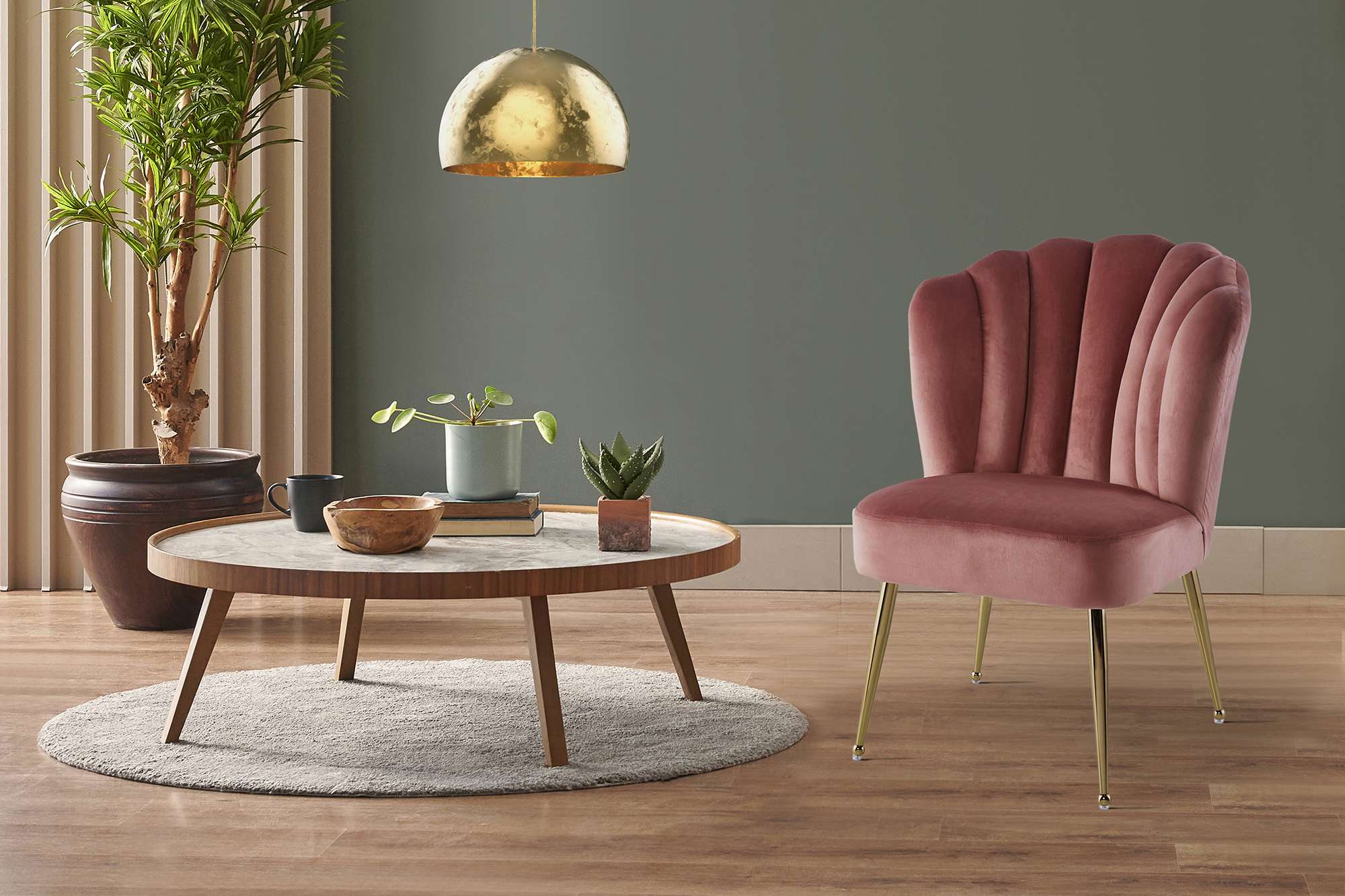 kayoom-stuhl-lalie-125-design-stuhl-mit-samt-sitzfl-che-und-goldenen-metallbeine image 6