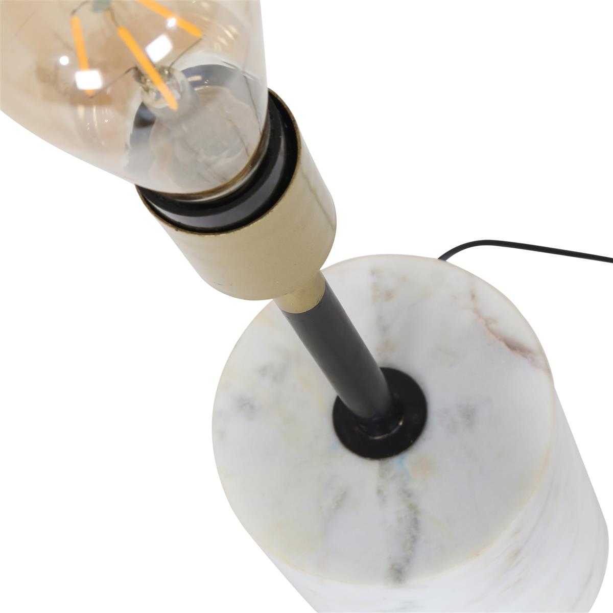 kayoom-caramia-287-bodenleuchte-stehlampe-mit-marmorfu-in-wei-messing-und-schwar image 3