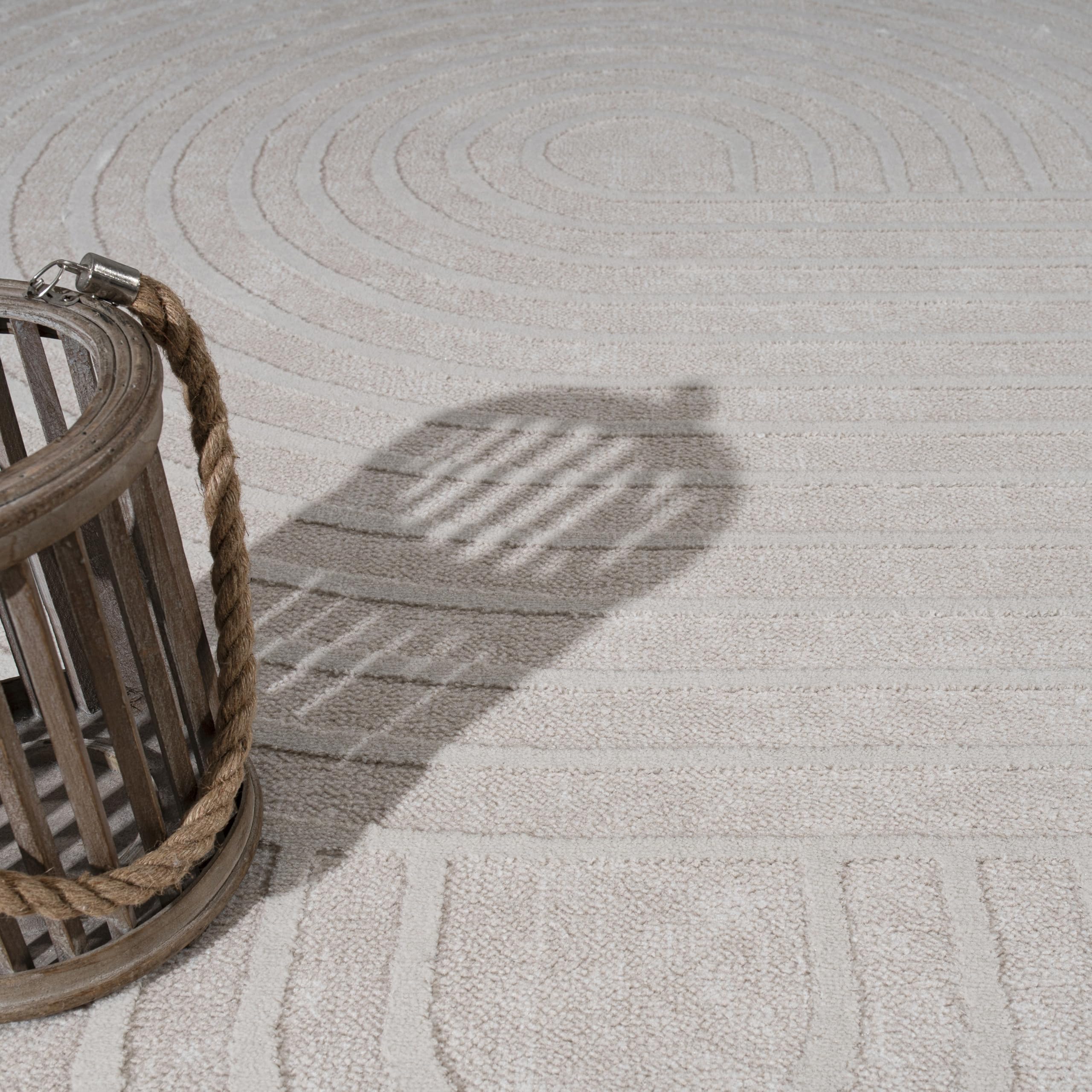 paco-home-metro-teppich-200x280-cm-creme-beige-glanz-3d image 3